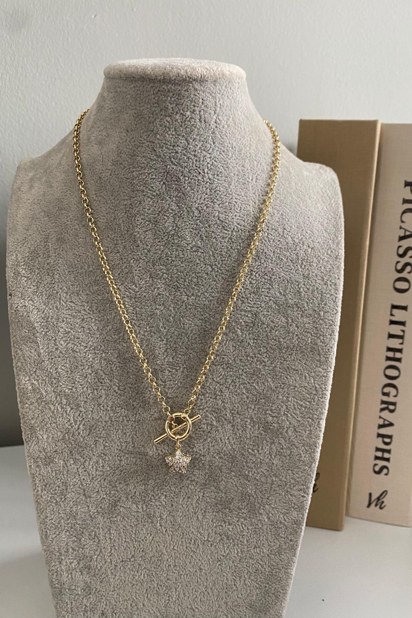 T KAPAMA YILDIZ KOLYE