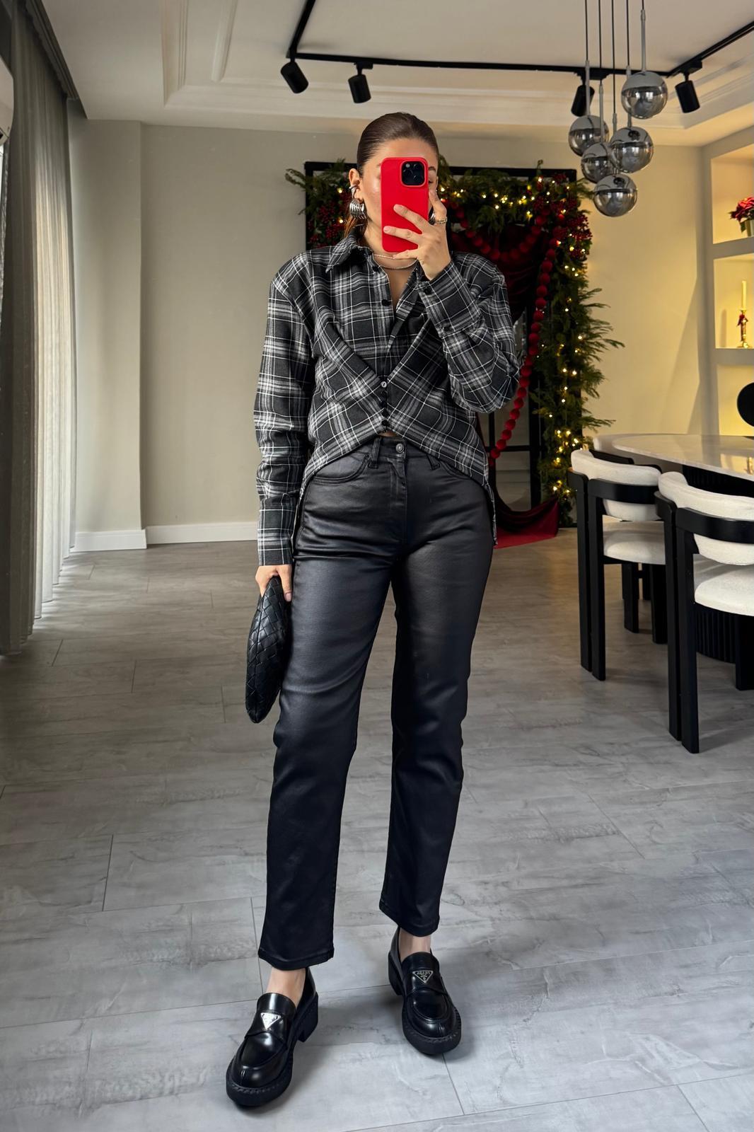 ZR YÜKSEK BEL MUMLU JEAN/2499