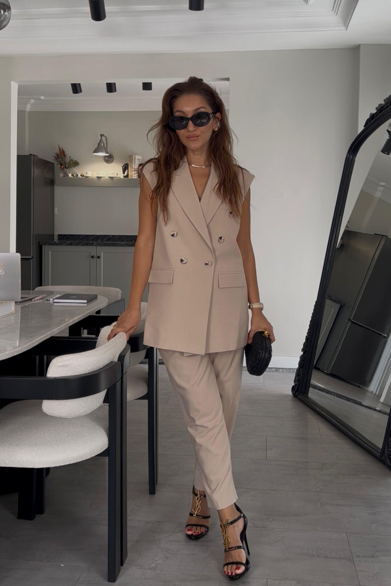 OVERSİZE YELEKLİ TAKIM