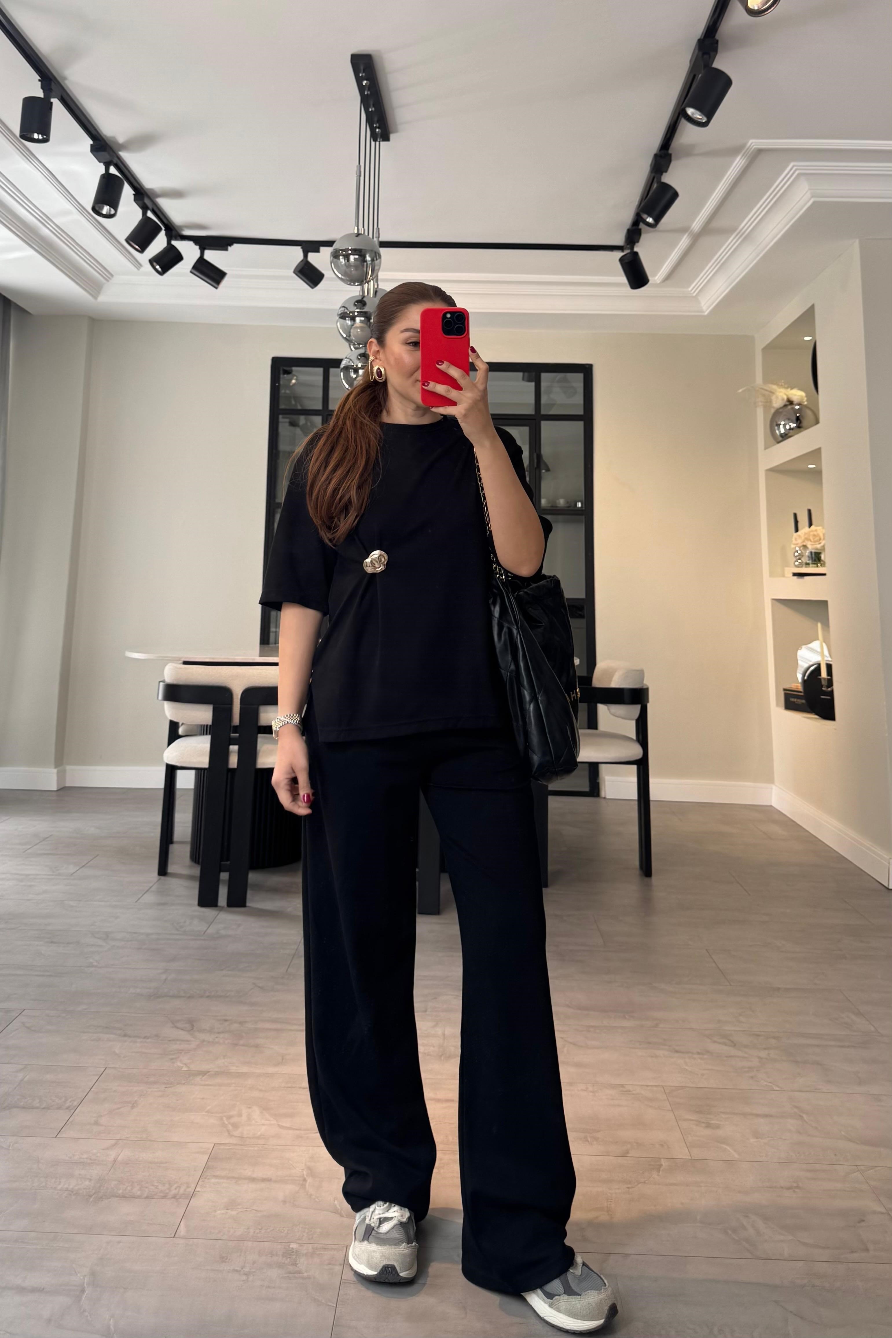 GOLD BROŞLU MODAL TAKIMI/7118