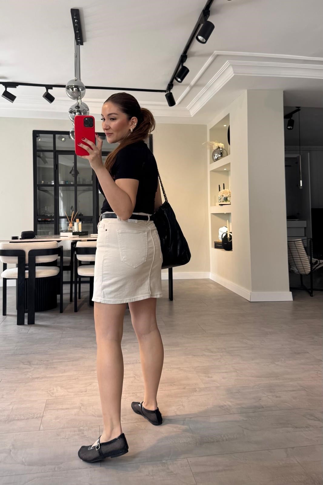 ROSE MİNİ JEAN ETEK/24147