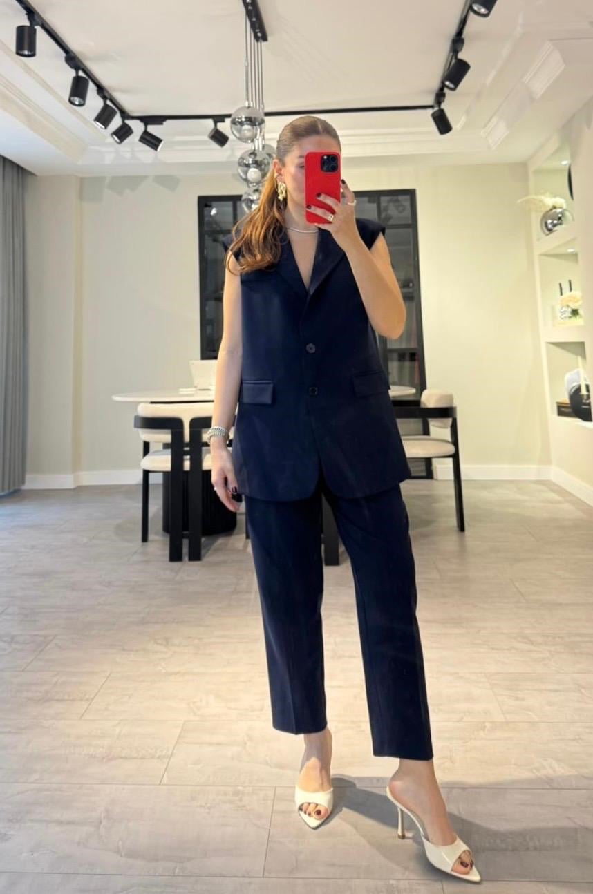 YELEKLİ KUMAŞ TAKIM