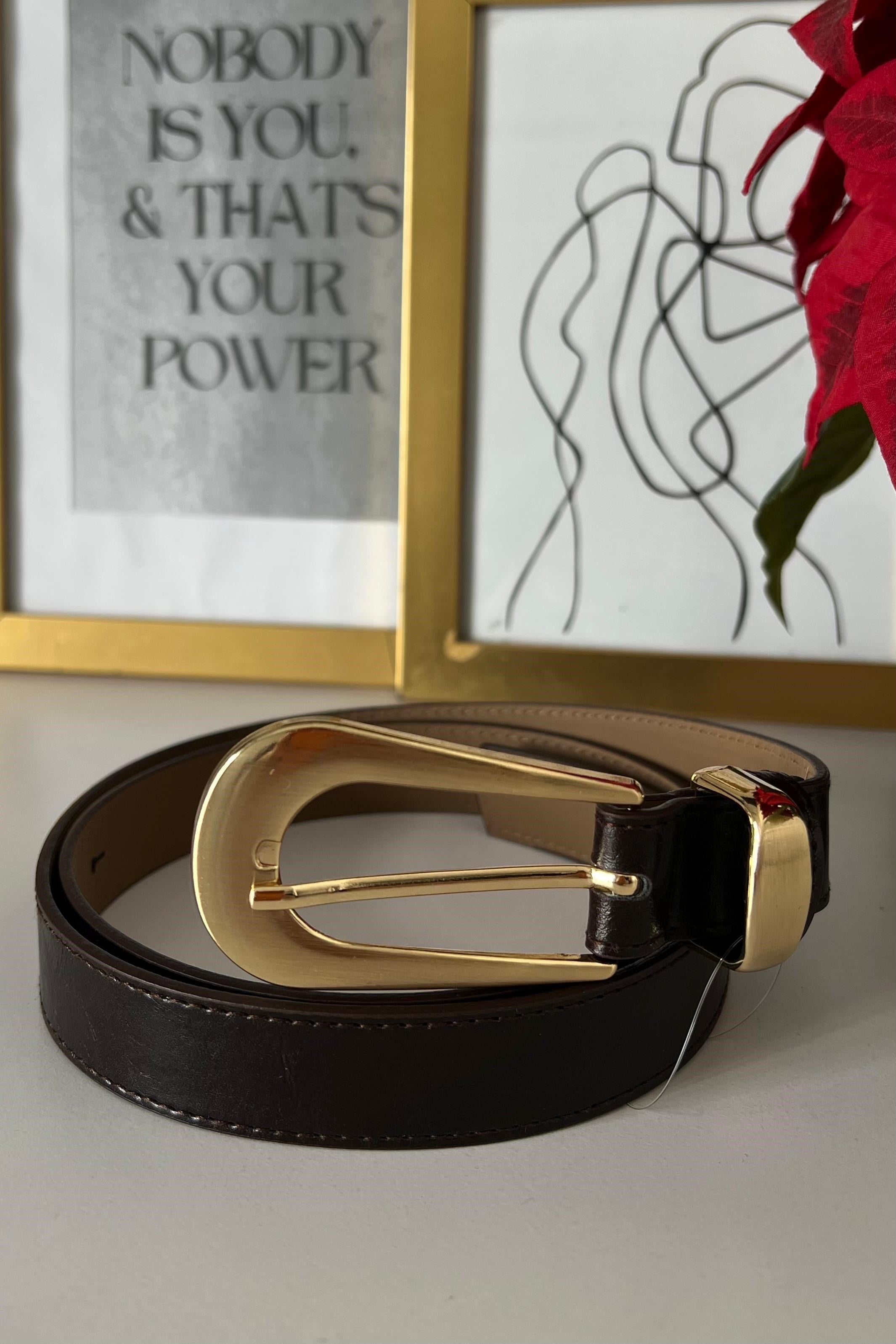 UZUN U TOKALI GOLD KEMER