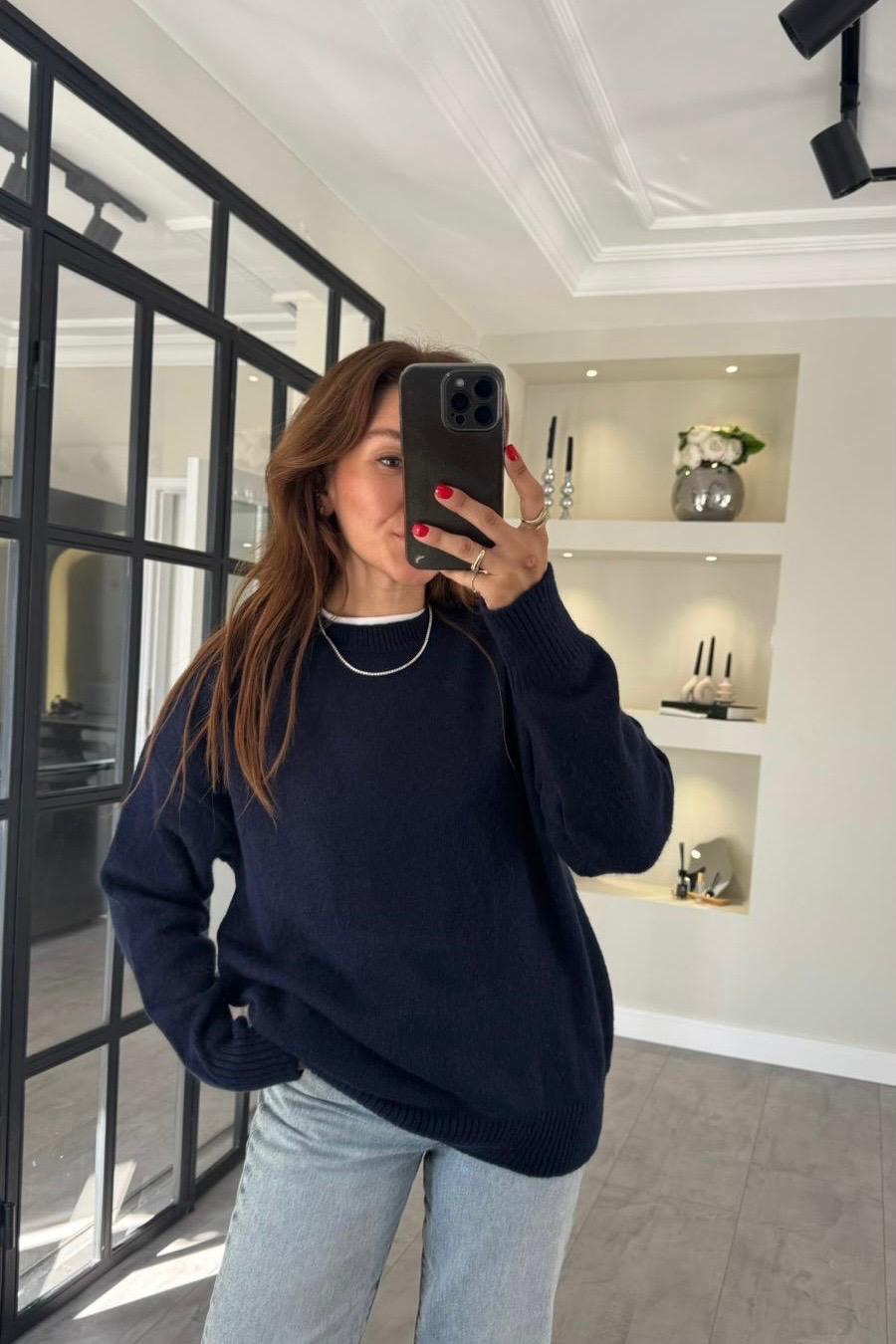 YUMUŞAK DOKULU TRİKO KAZAK/2918