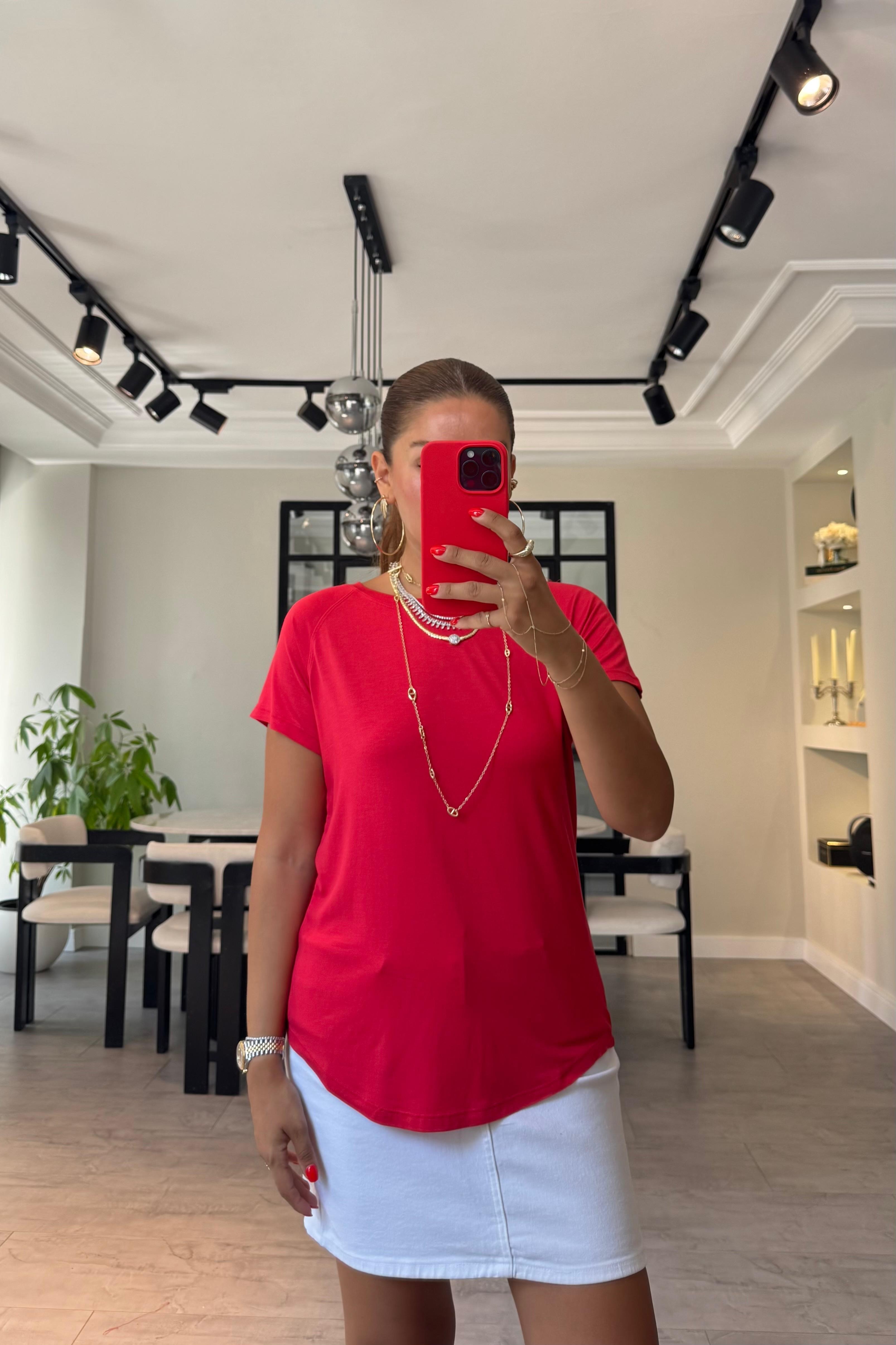 REGLAN VİSKON BLUZ/1008