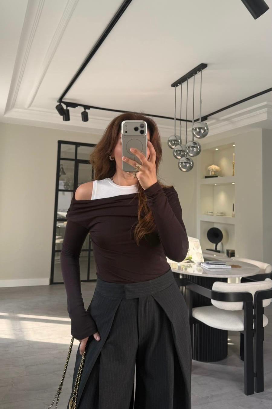 ATLETLİ MADONNA YAKA TRANSPARAN BODY/0780