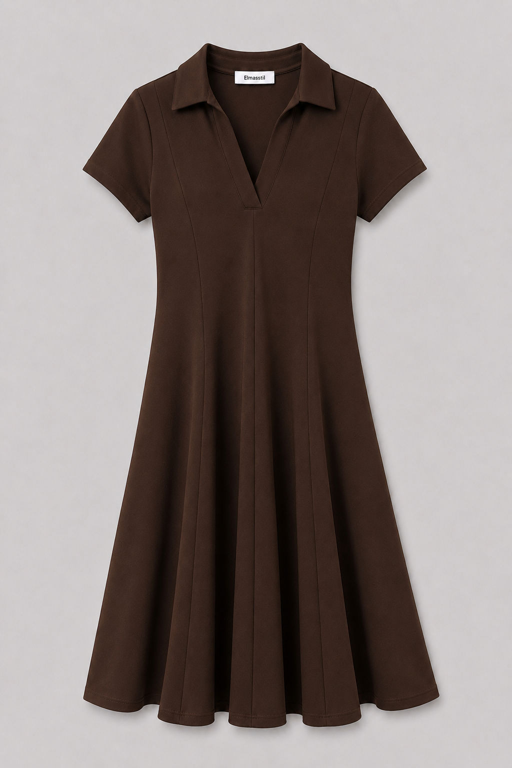 POLO YAKA A KESİM MİNİ ELBİSE/1040