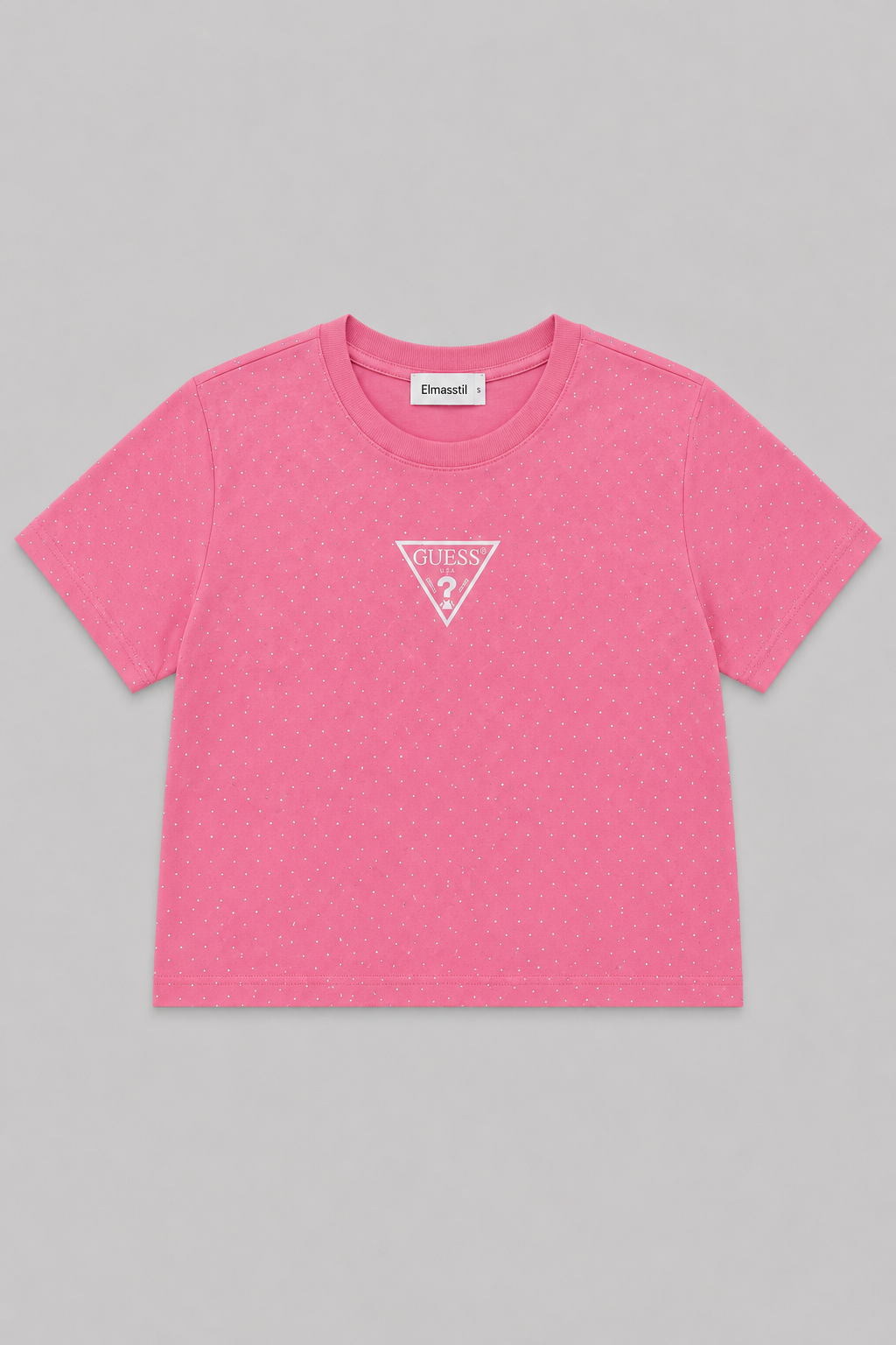 GESS FULL TAŞLI CROP T-SHIRT