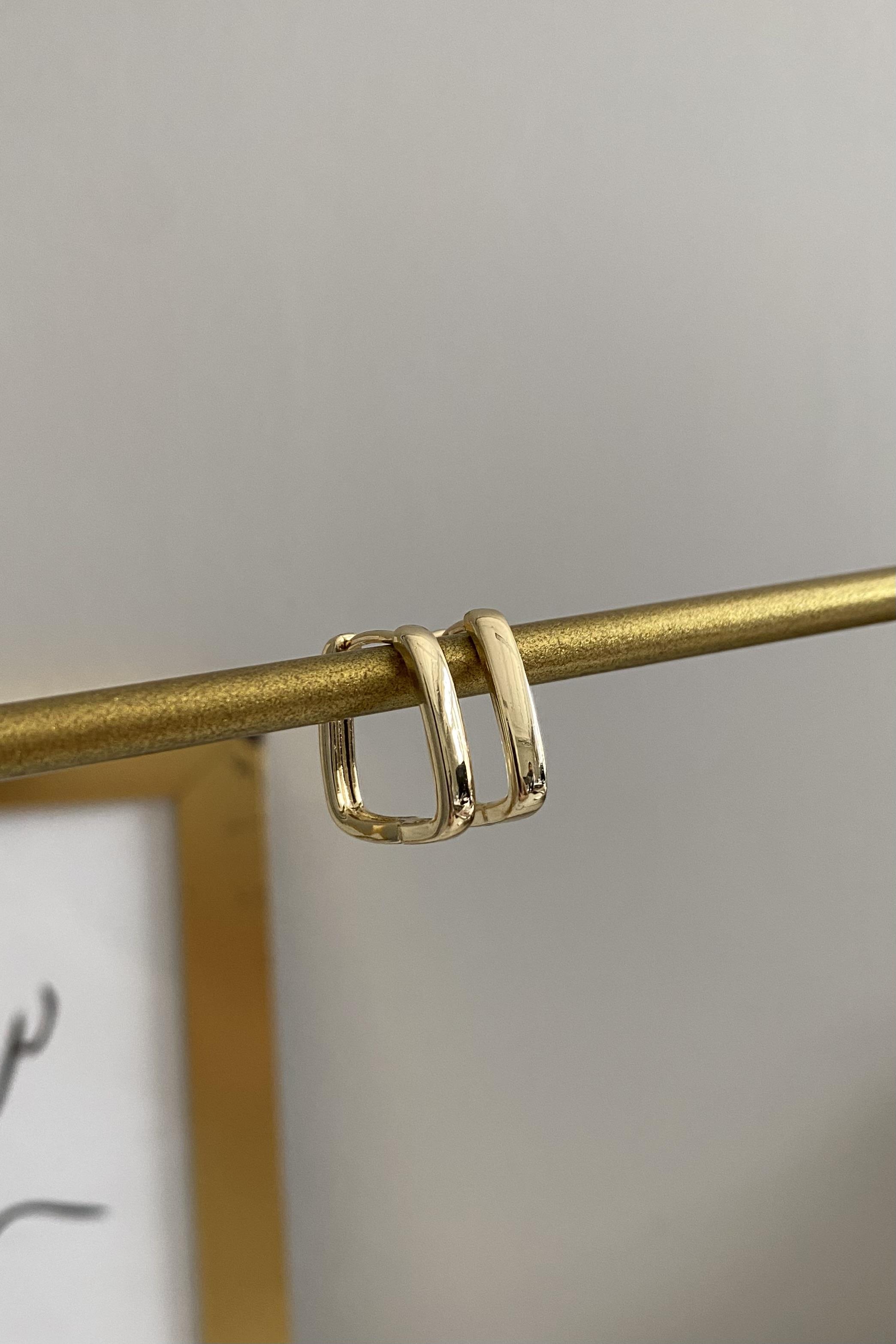 DÖRTGEN HALKA KÜPE 1,5cm