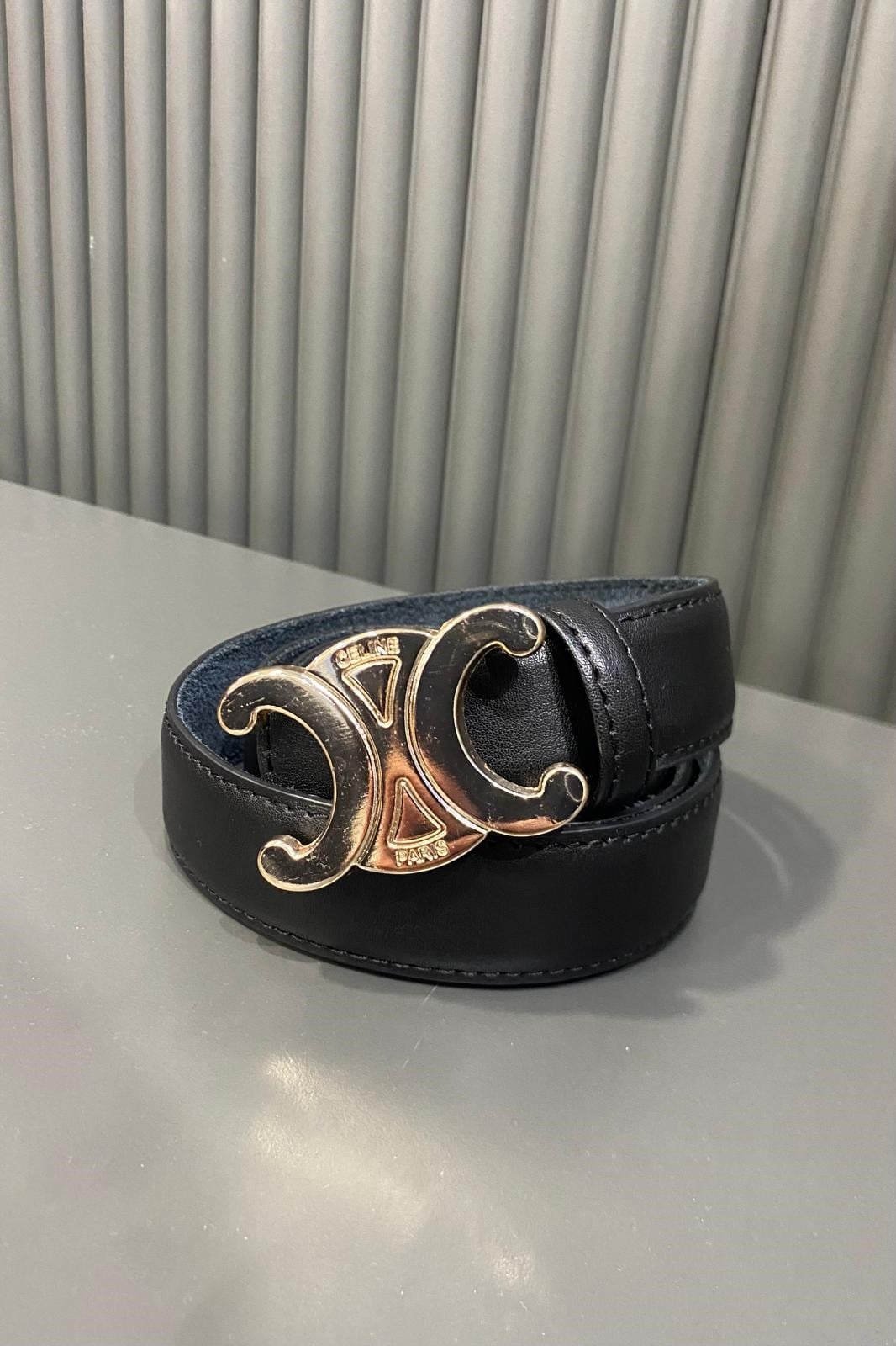 CLN GOLD KEMER ORİJİNAL DERİ