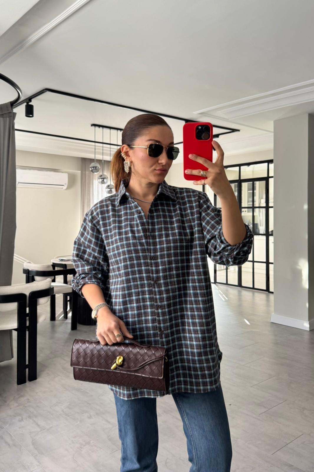 KARELİ ODUNCU GÖMLEK/1060