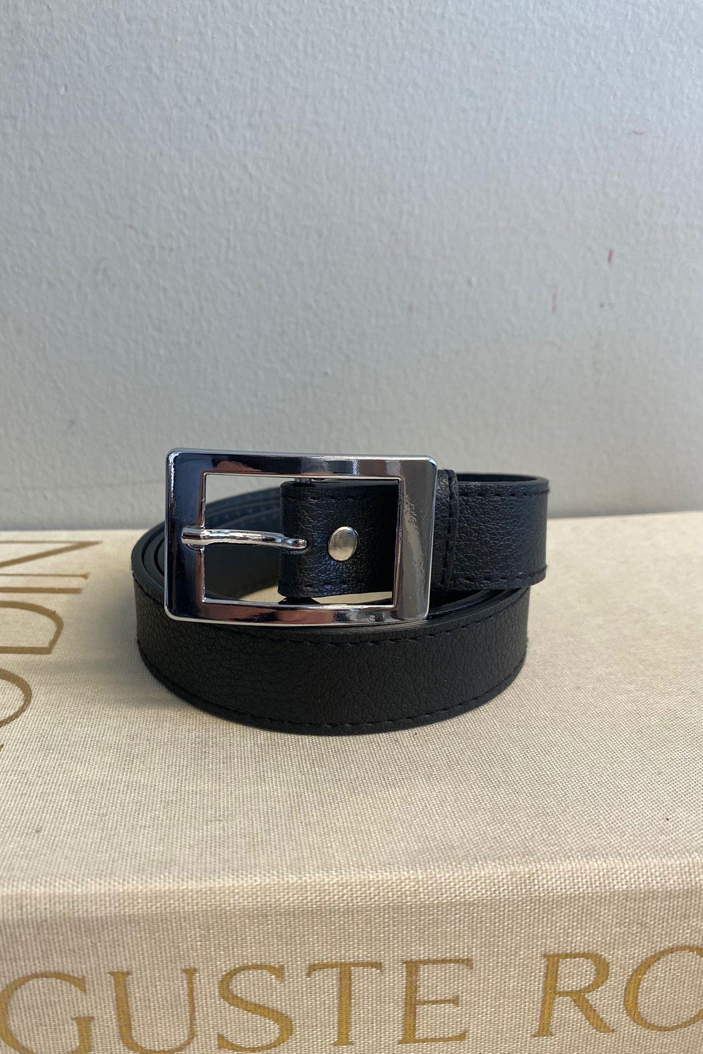 BÜYÜK DİKDÖRTGEN TOKALI SİLVER KEMER