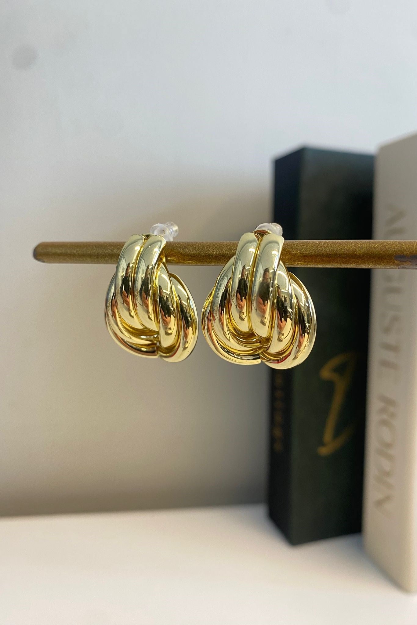 DÜĞÜM SARMAL ÇİVİ KÜPE