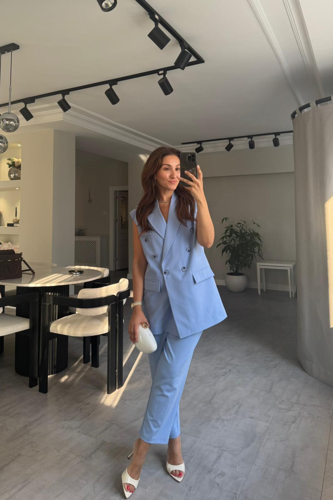 OVERSİZE YELEKLİ TAKIM