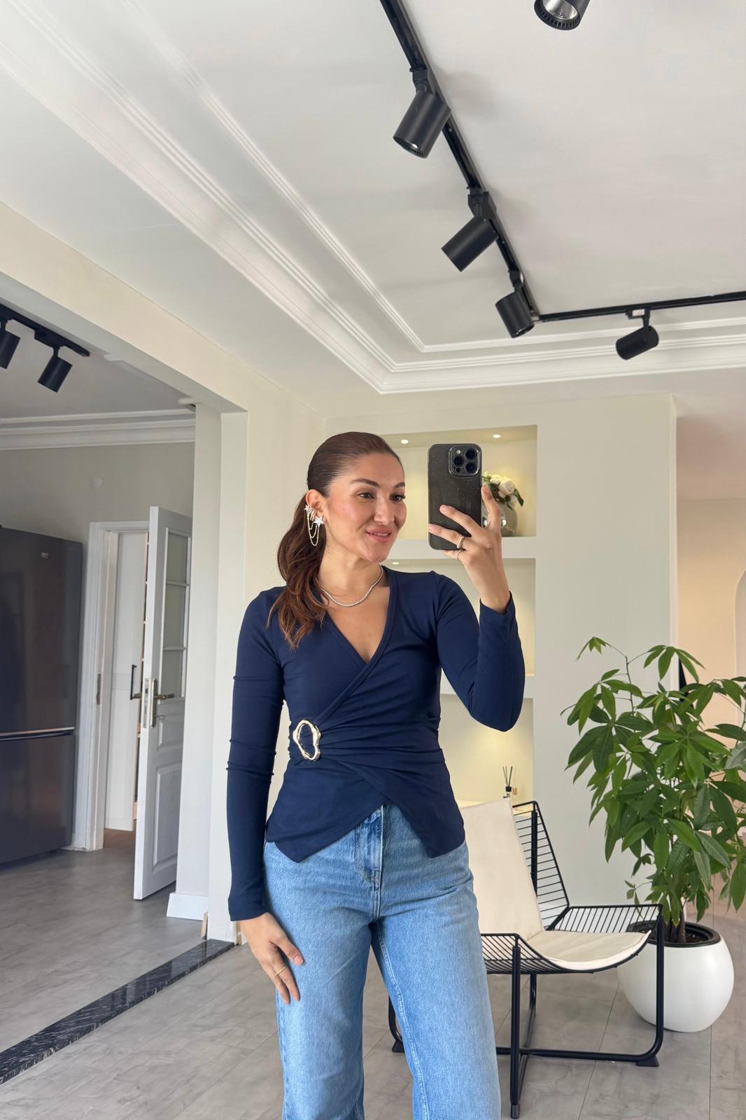 KRUVAZE GOLD TOKALI BLUZ/0781