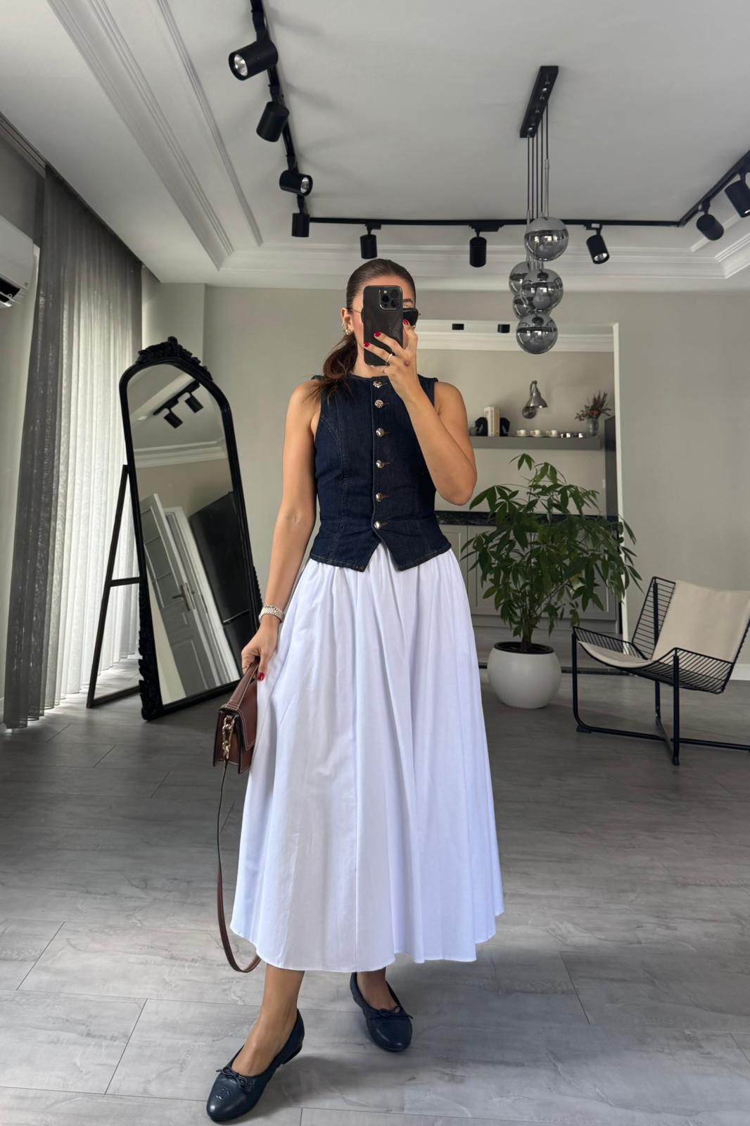 CEPLİ KLOŞ ETEK/1314