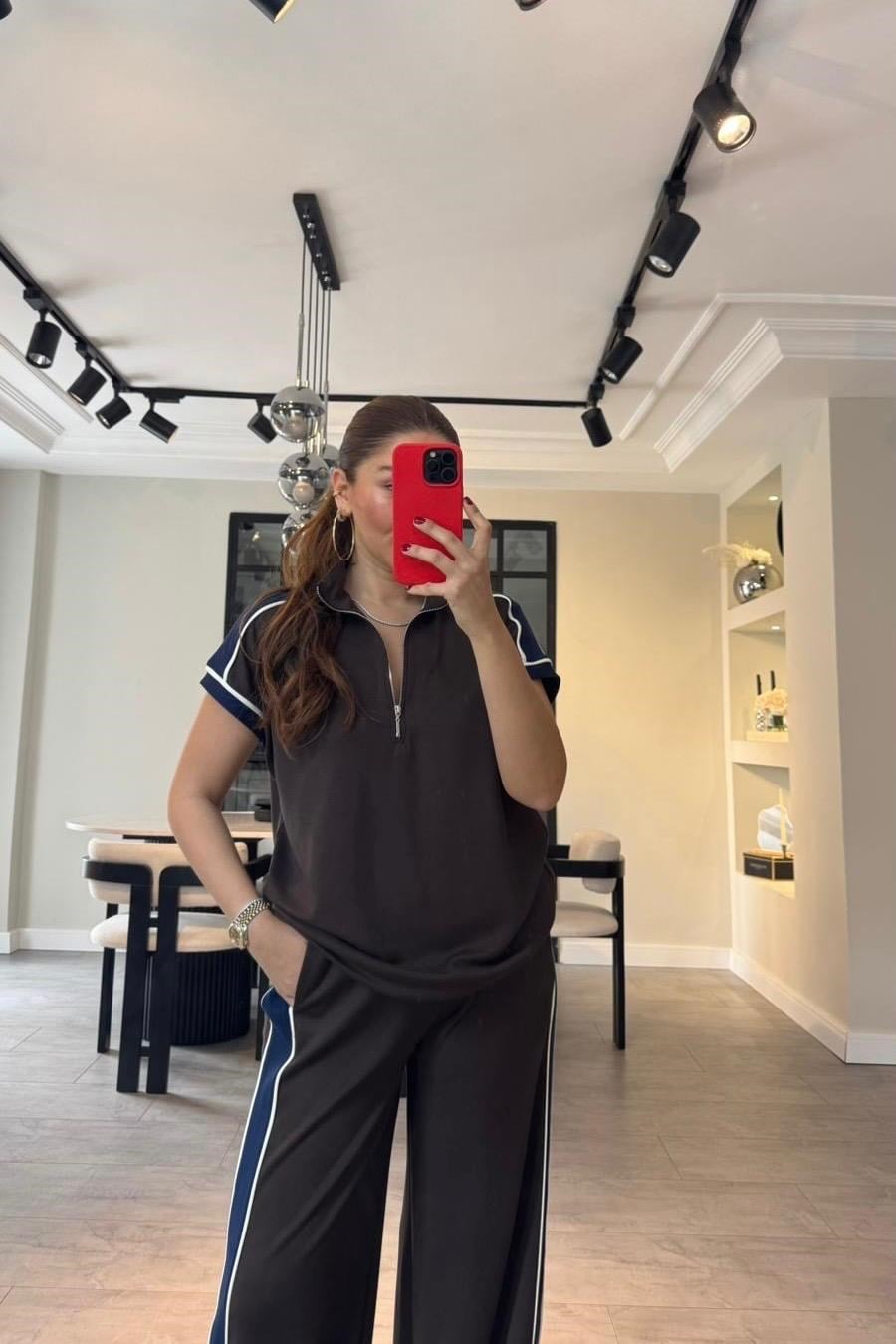 ARA BİYELİ GARNİLİ MODAL TAKIM/1011