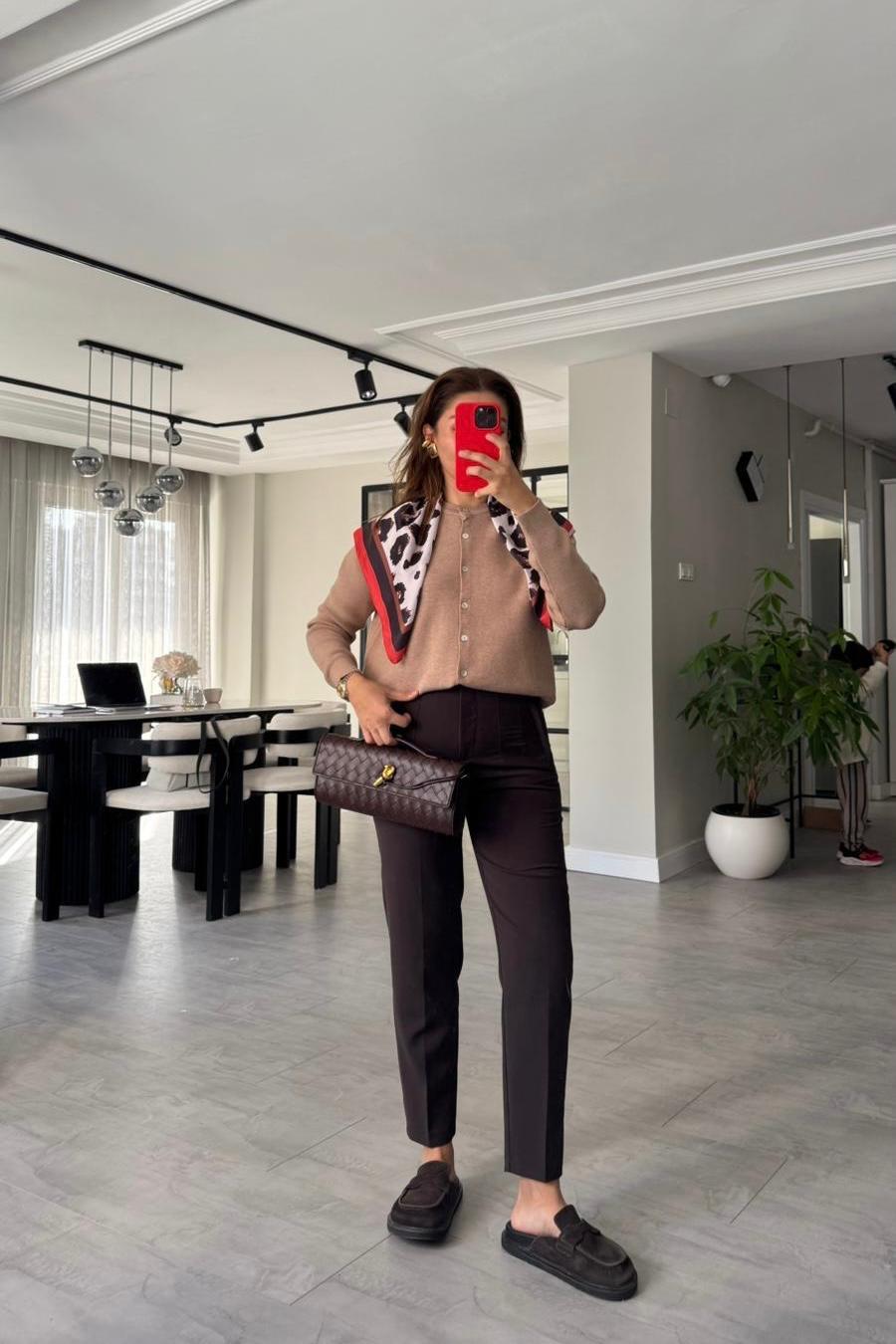 ÖNÜ FLOTALI HAVUÇ PANTOLON/5113