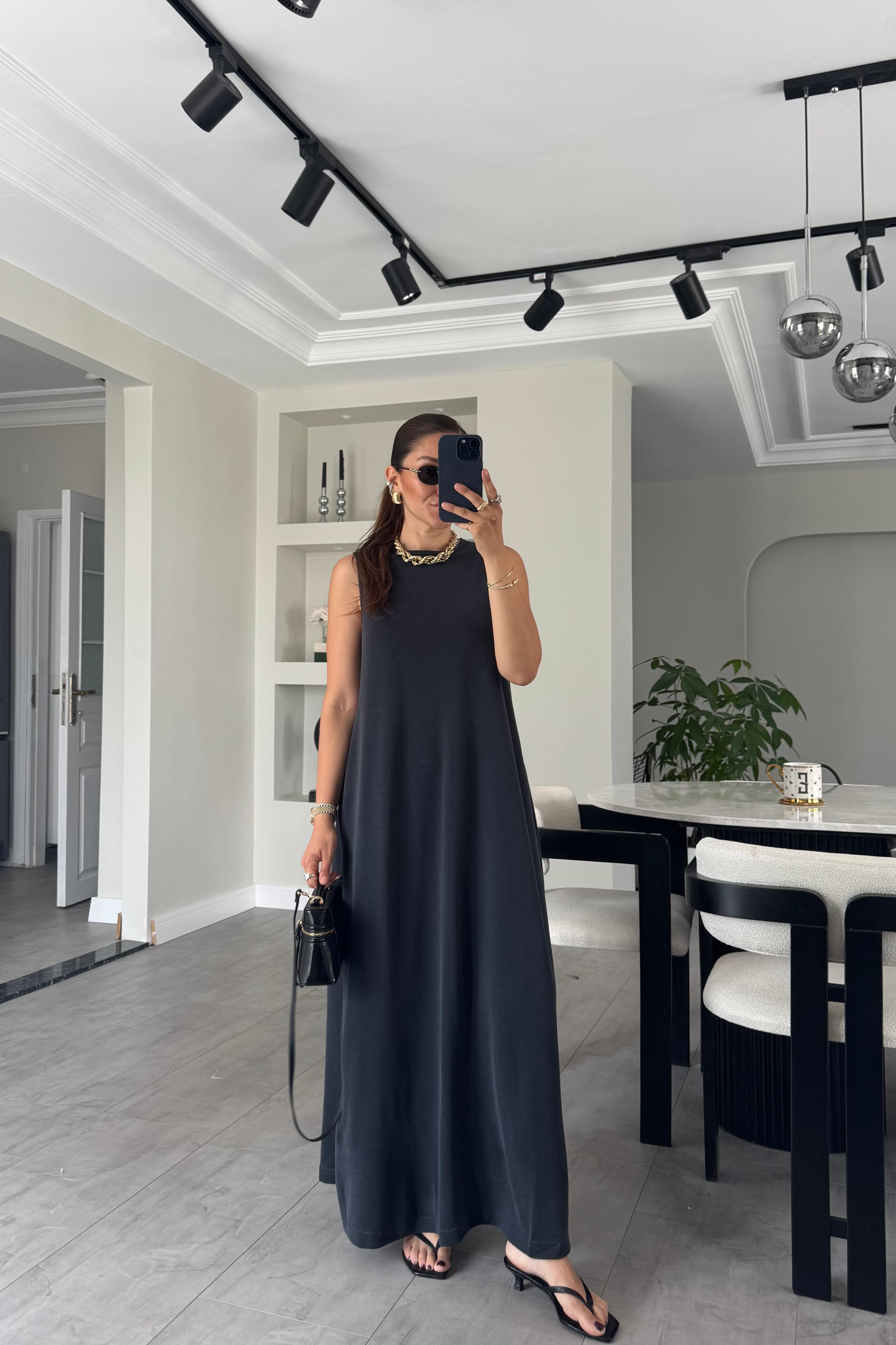 KOLSUZ YIKAMALI MODAL ELBİSE/508