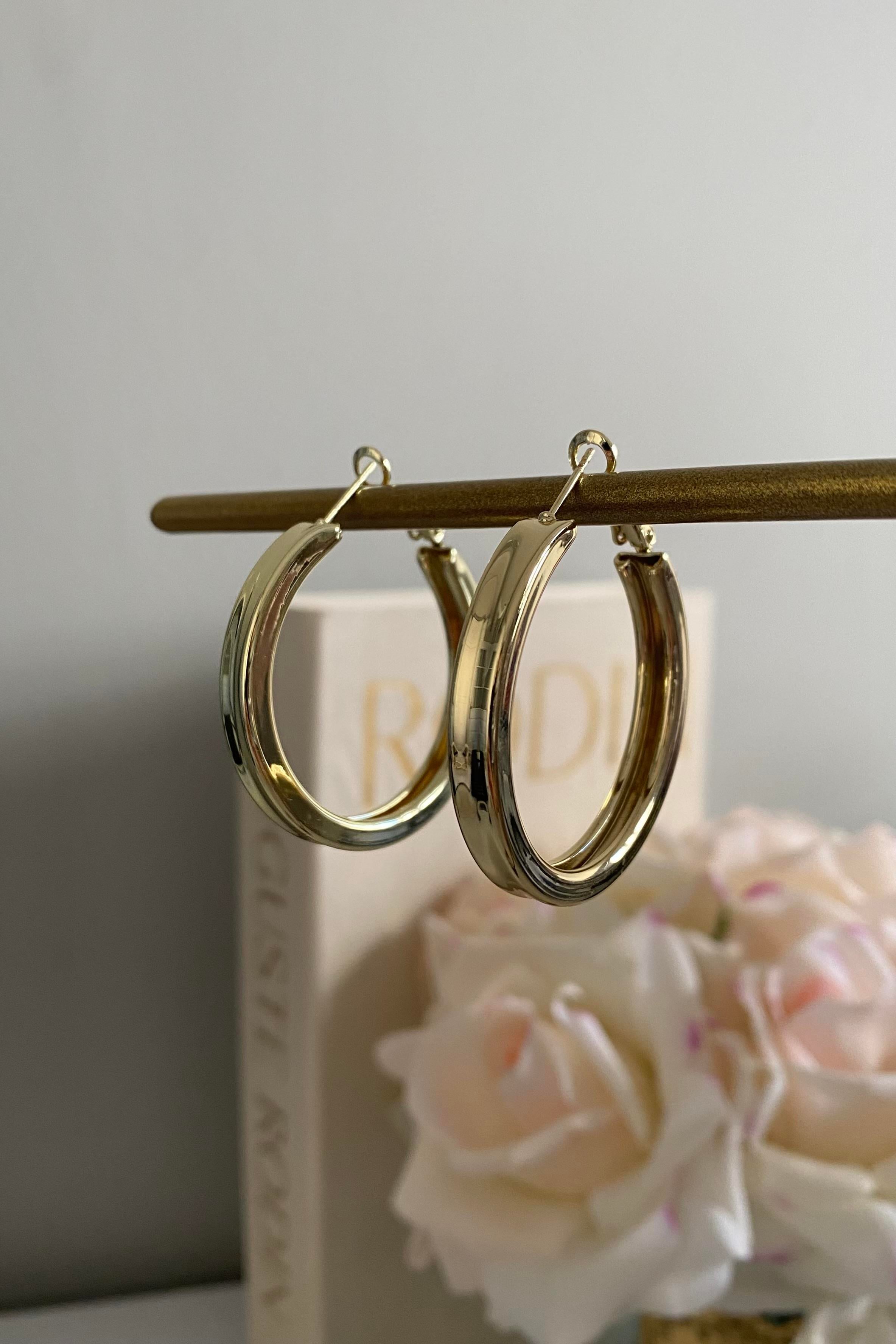 KALIN HALKA KÜPE 4 CM