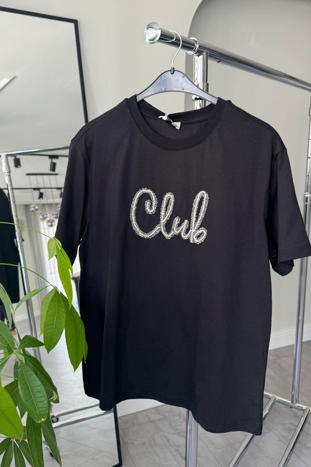 CLUB TAŞLI T-SHIRT