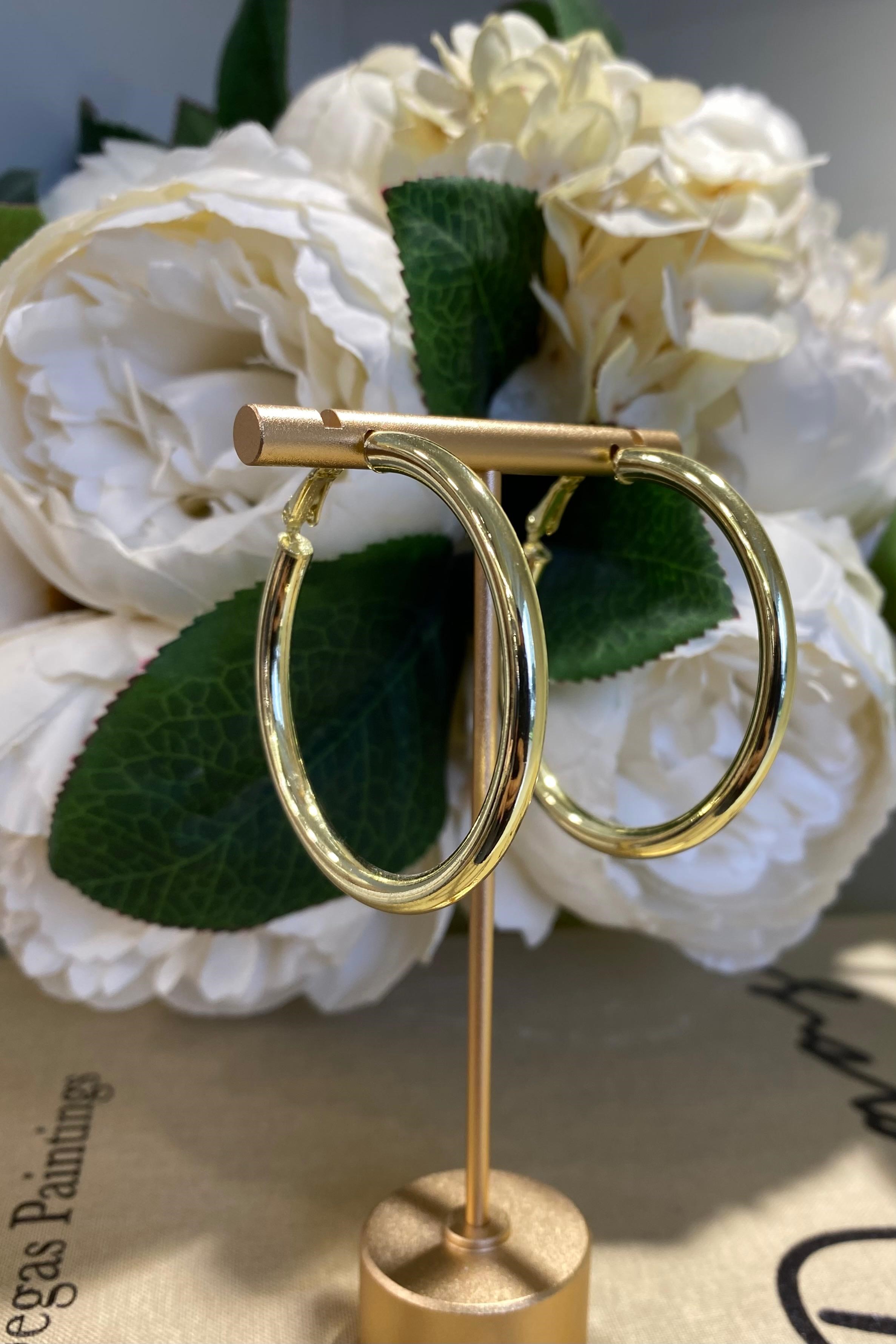 KLASİK HALKA KÜPE 4.5 CM