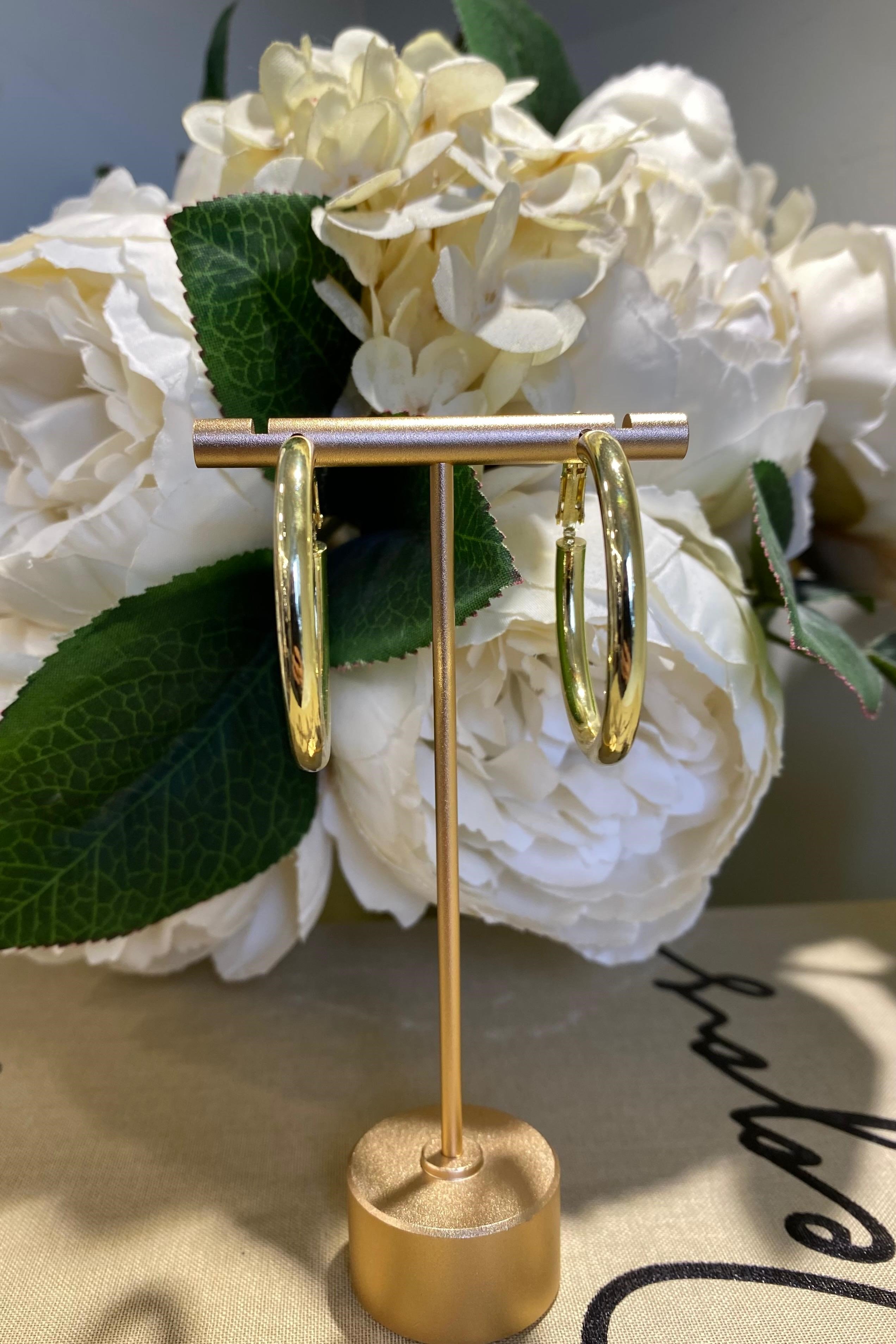 KLASİK HALKA KÜPE 3,5 CM