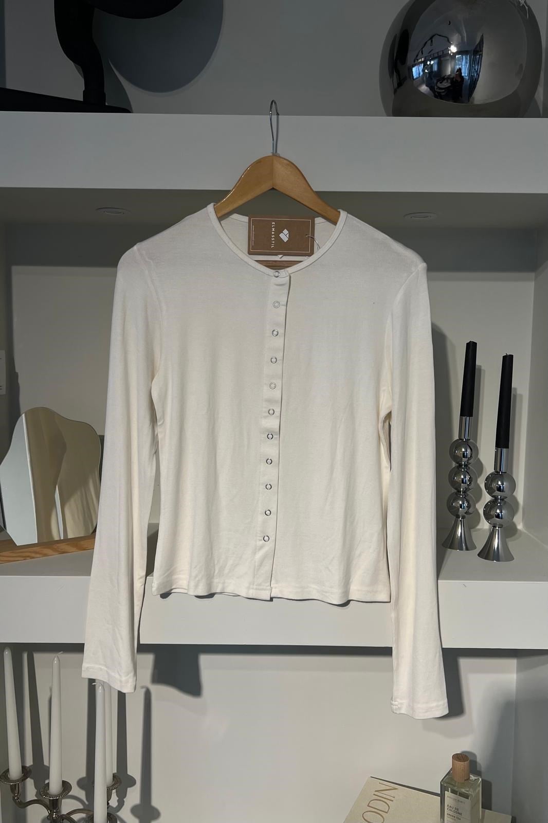 SIFIR YAKA UZUN KOL ÇITÇITLI BODY/K168