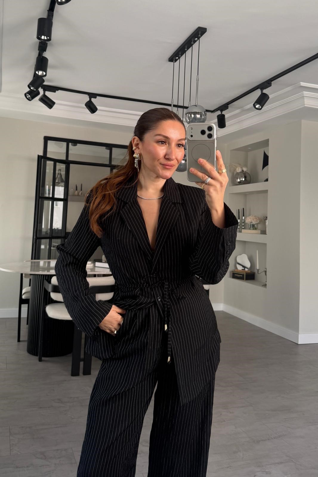 ÇİZGİLİ CEKET GÖMLEK/1373