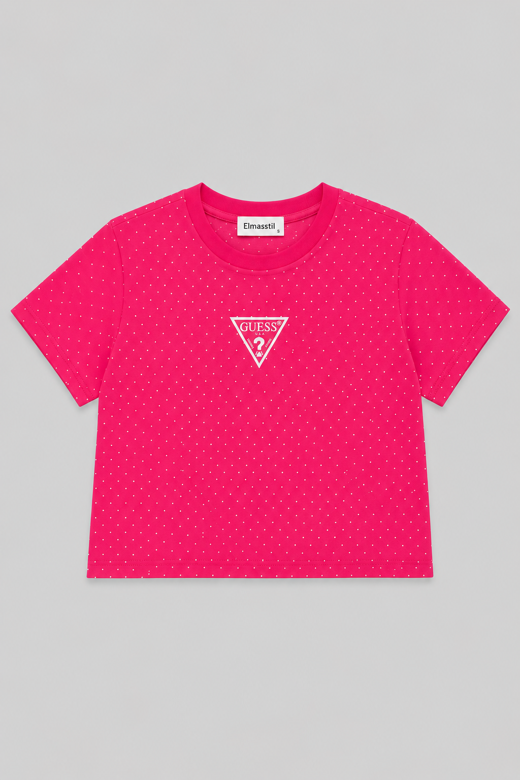 GESS FULL TAŞLI CROP T-SHIRT