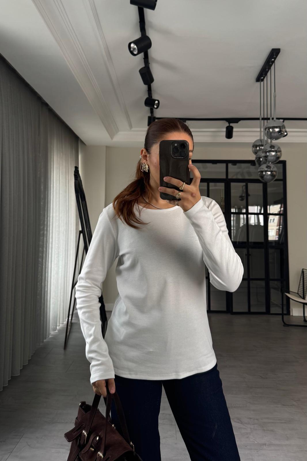 SIFIR YAKA UZUN KOL BODY