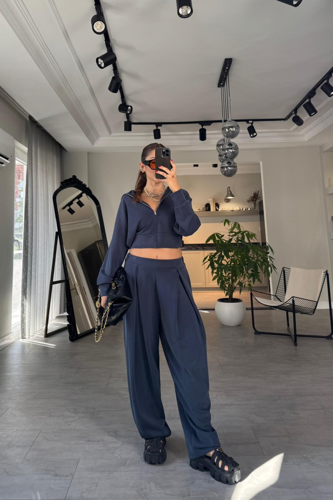 PREMİUM ŞALVAR EŞOFMAN TAKIMI/7277