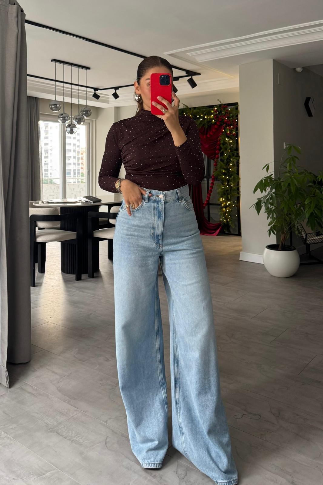 YÜKSEL BEL BOL PAÇA PALAZZO JEAN