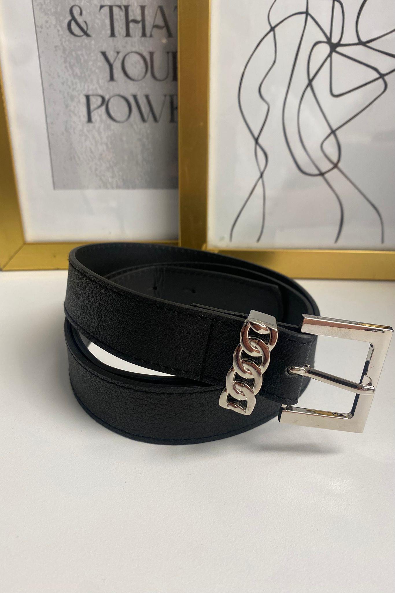 ZİNCİR TOKALI SİLVER KEMER