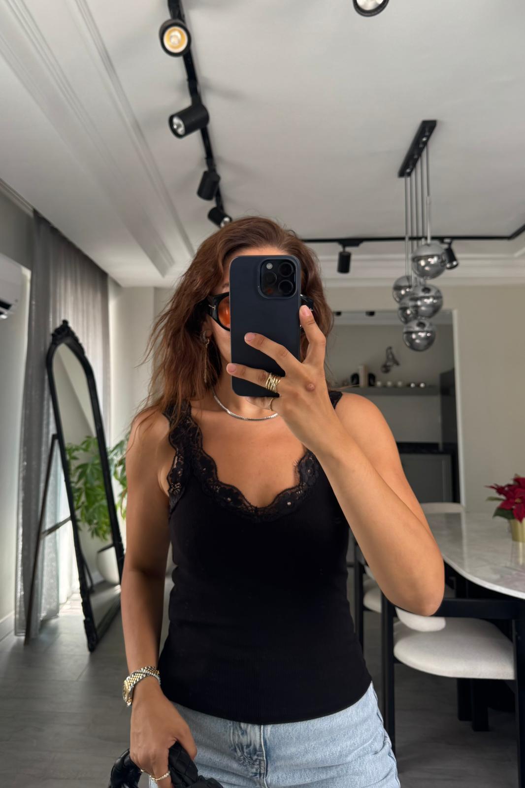 DANTEL ASKILI FİTİLLİ ATLET/16631