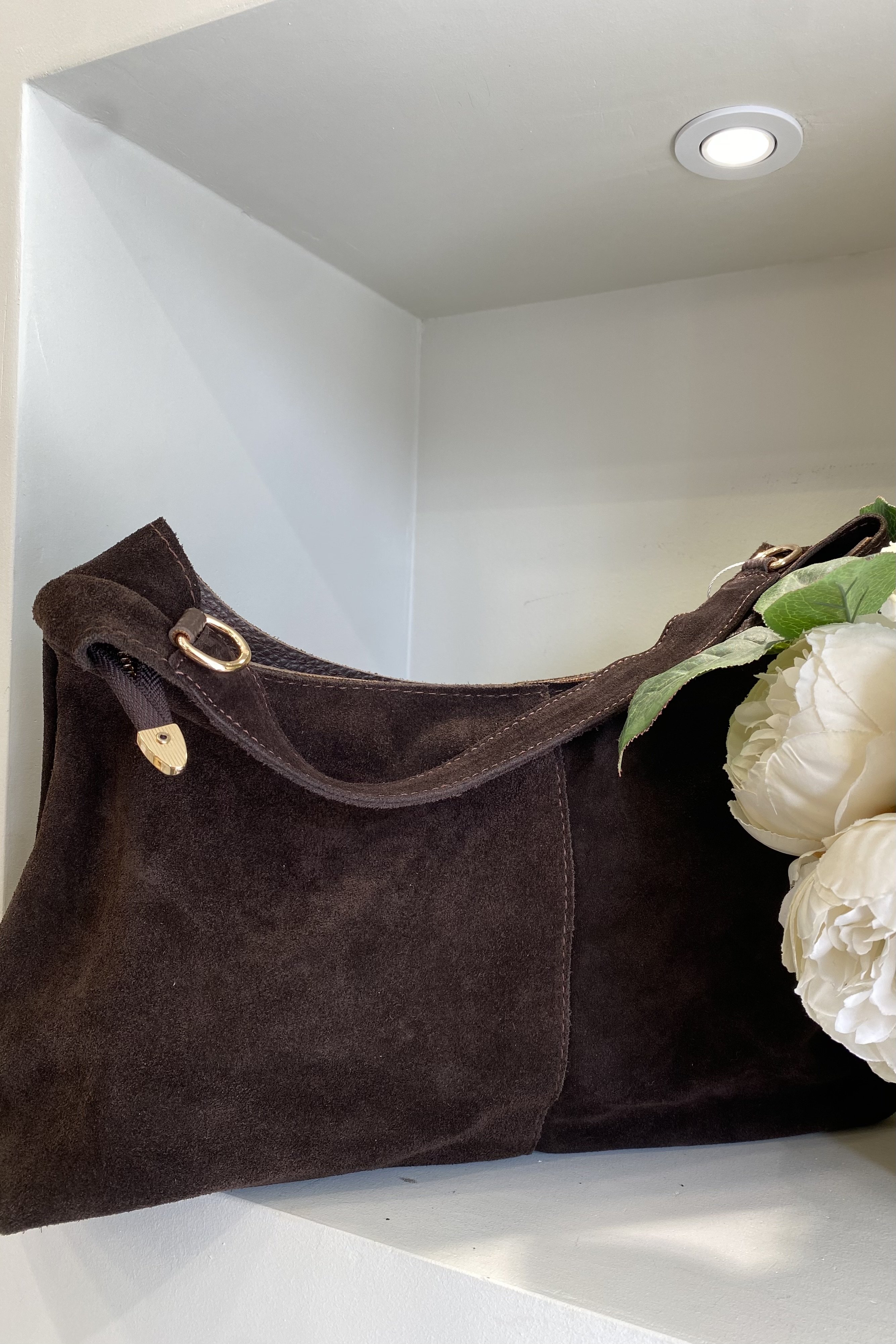 NORA SÜET OMUZ ÇANTA/0496