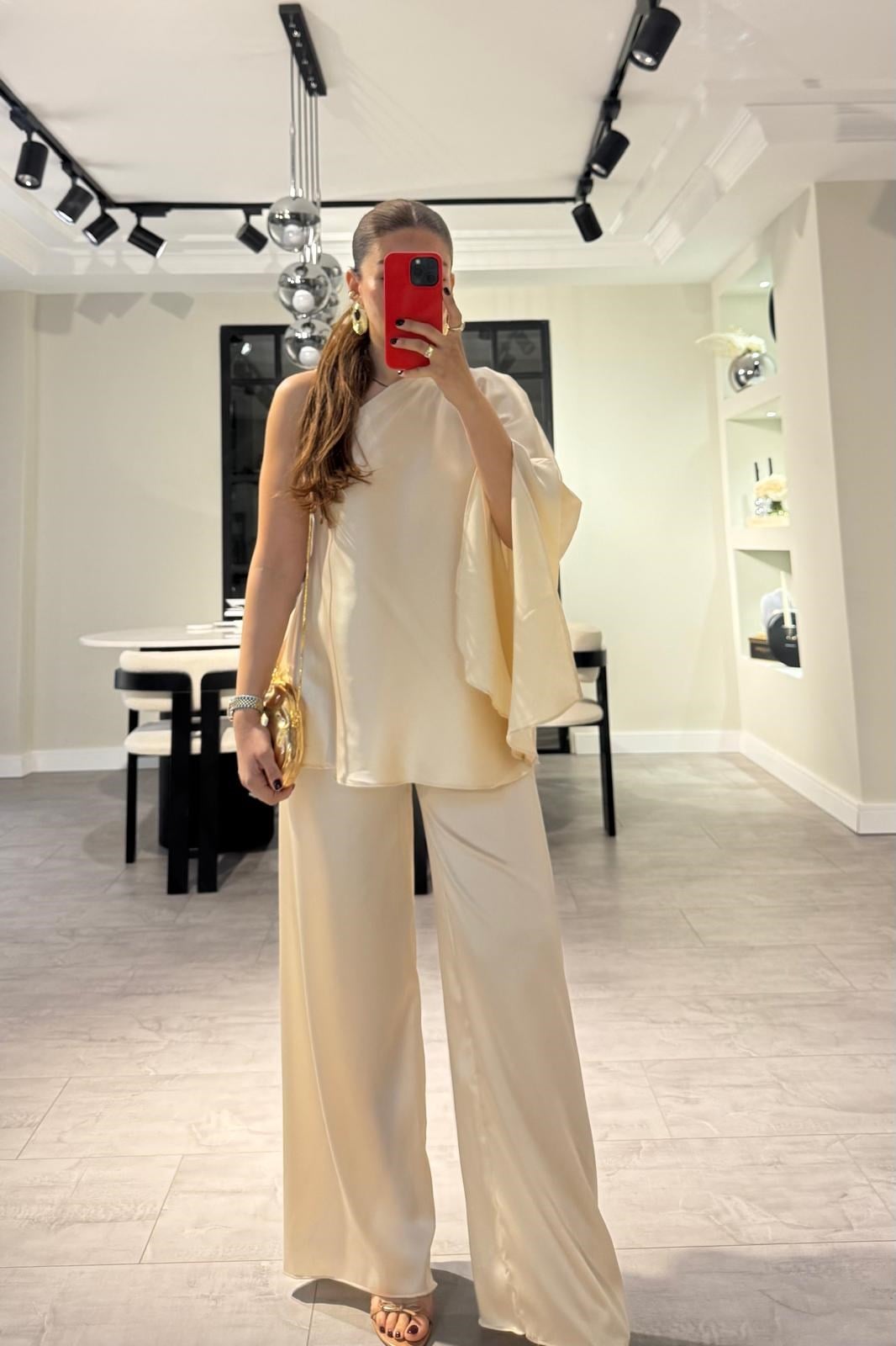 YARASA KOL SATEN ROMANTİK TAKIM/30428