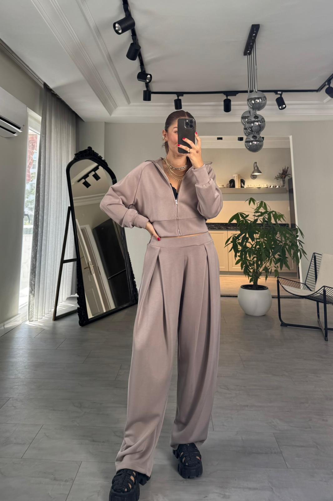 PREMİUM ŞALVAR EŞOFMAN TAKIMI/7277