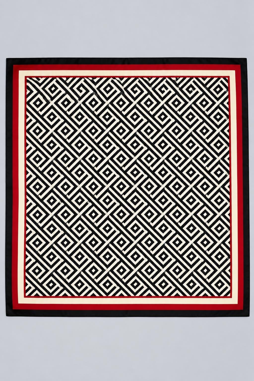 LABİRENT DESENLİ ŞAL 90x90