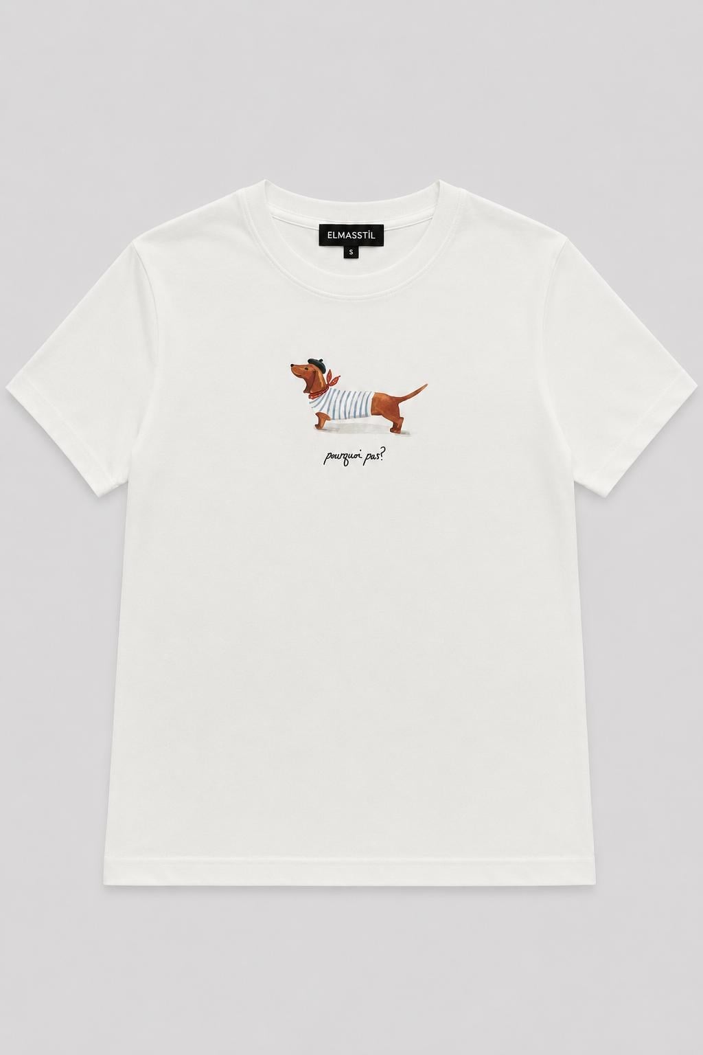 KÖPEK BASKILI T-SHIRT