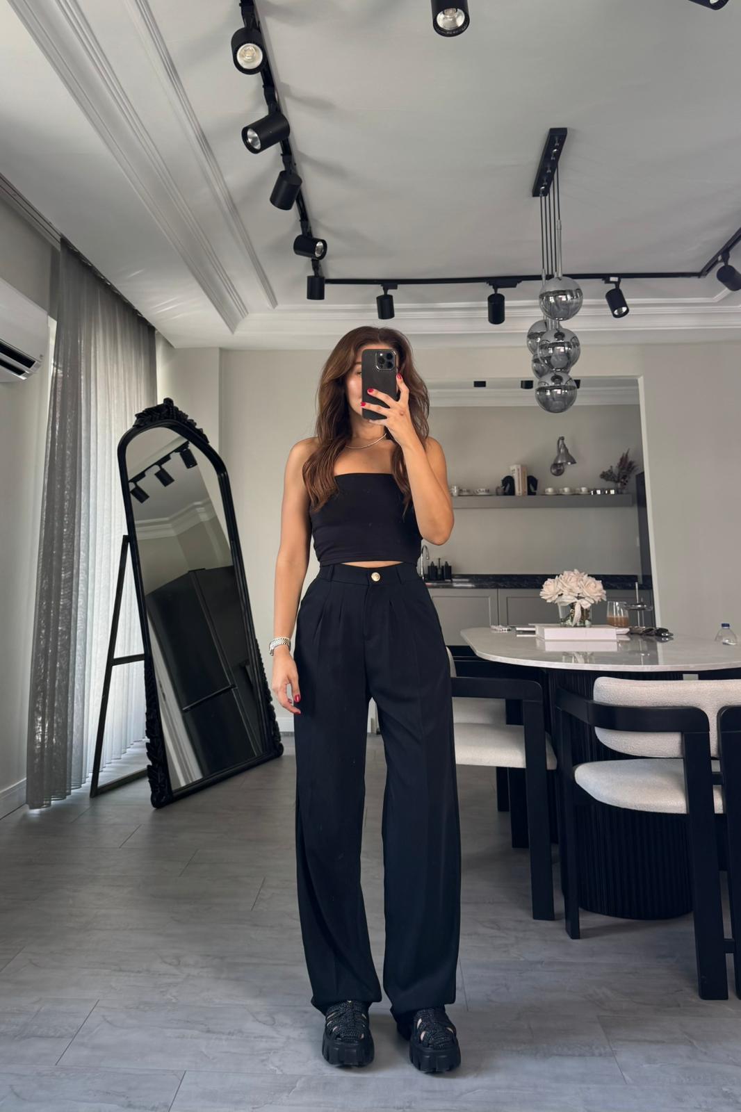 PİLELİ PALAZZO PANTOLON/51078