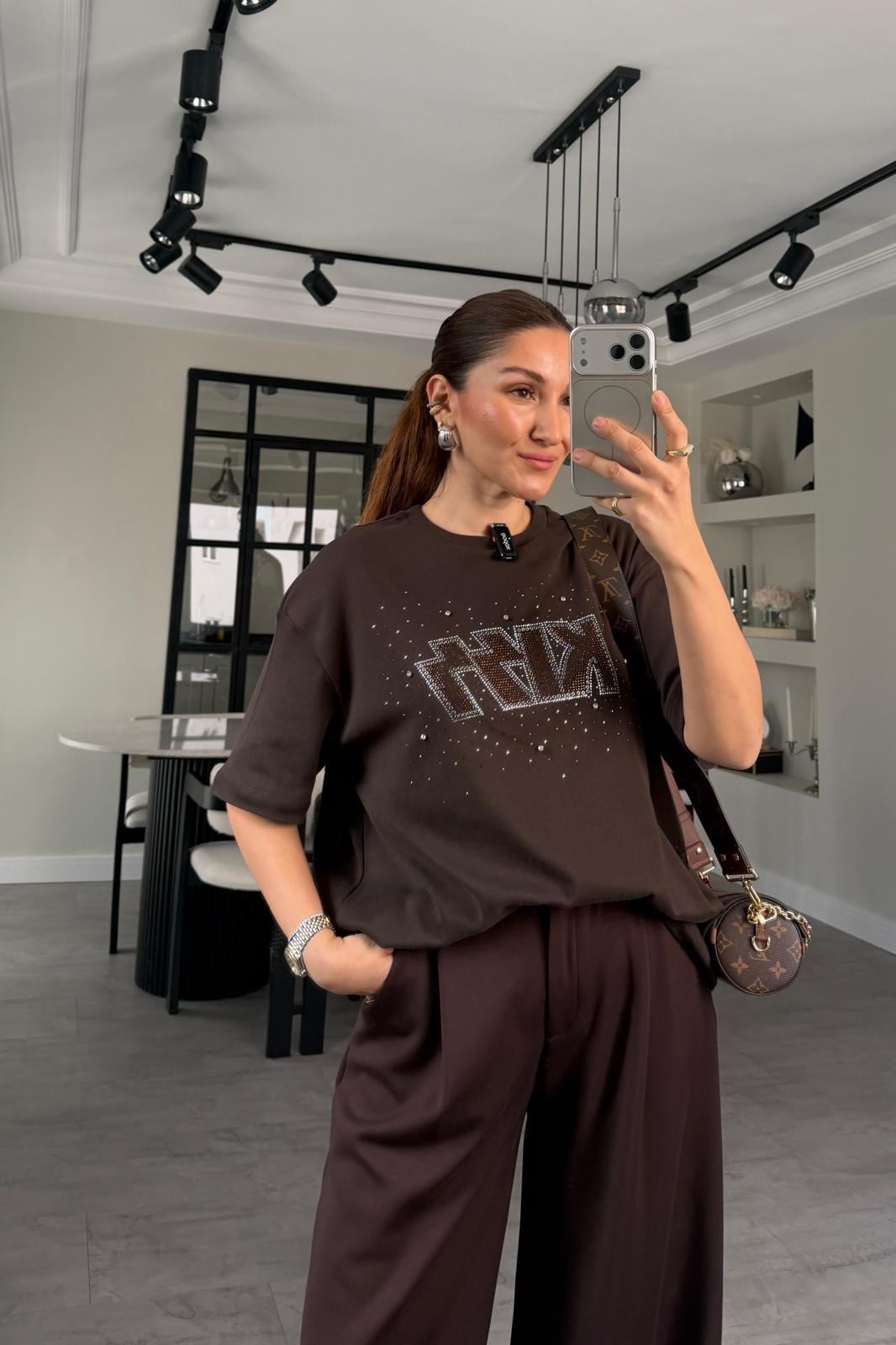 KİSS TAŞLI T-SHİRT/8141