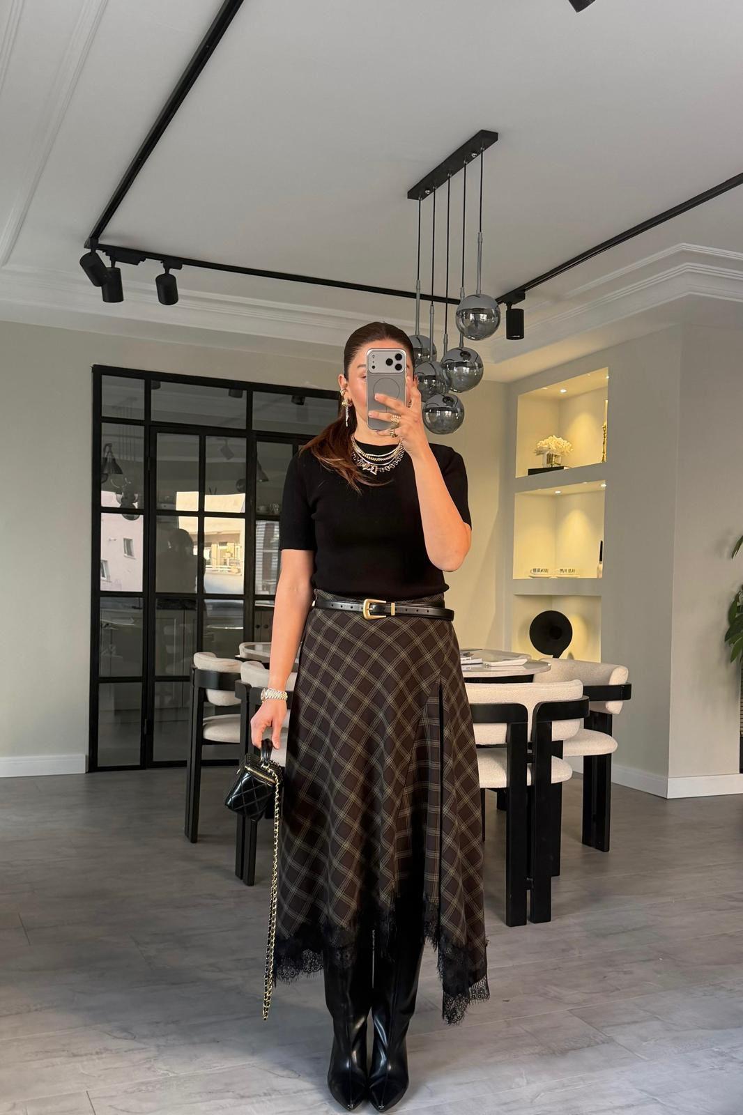 ETEK UCU DANTEL EKOSELİ ETEK/0783