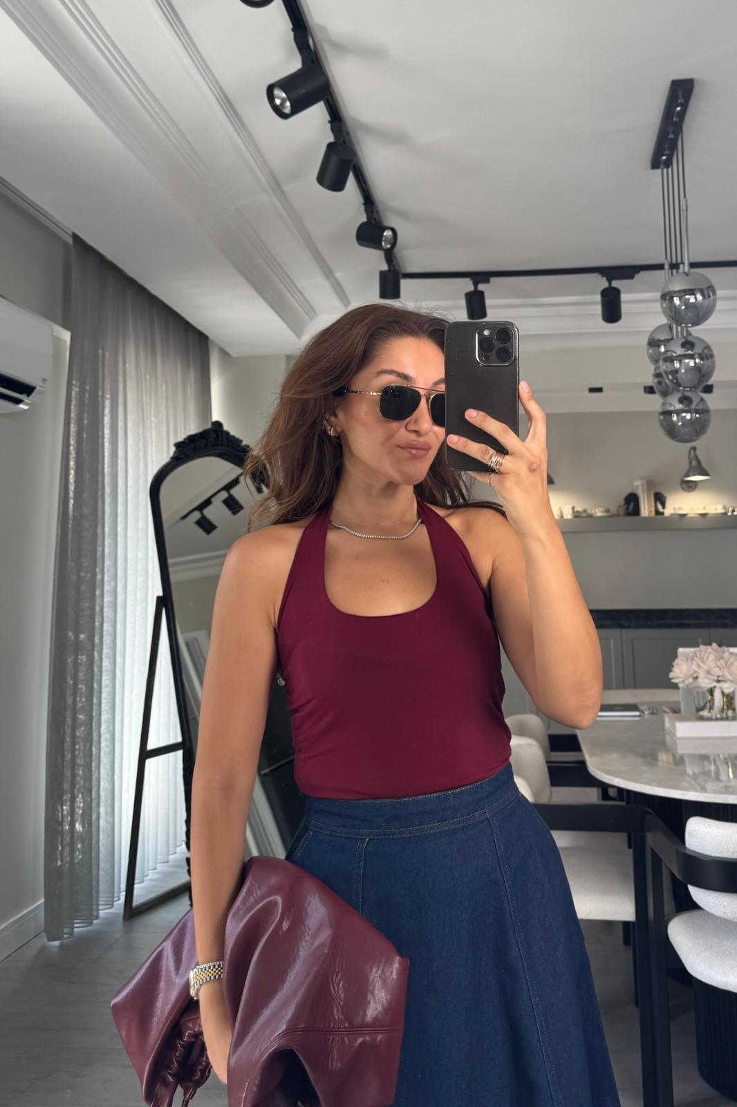 BOYUNDAN GEÇİRMELİ BODY/4697