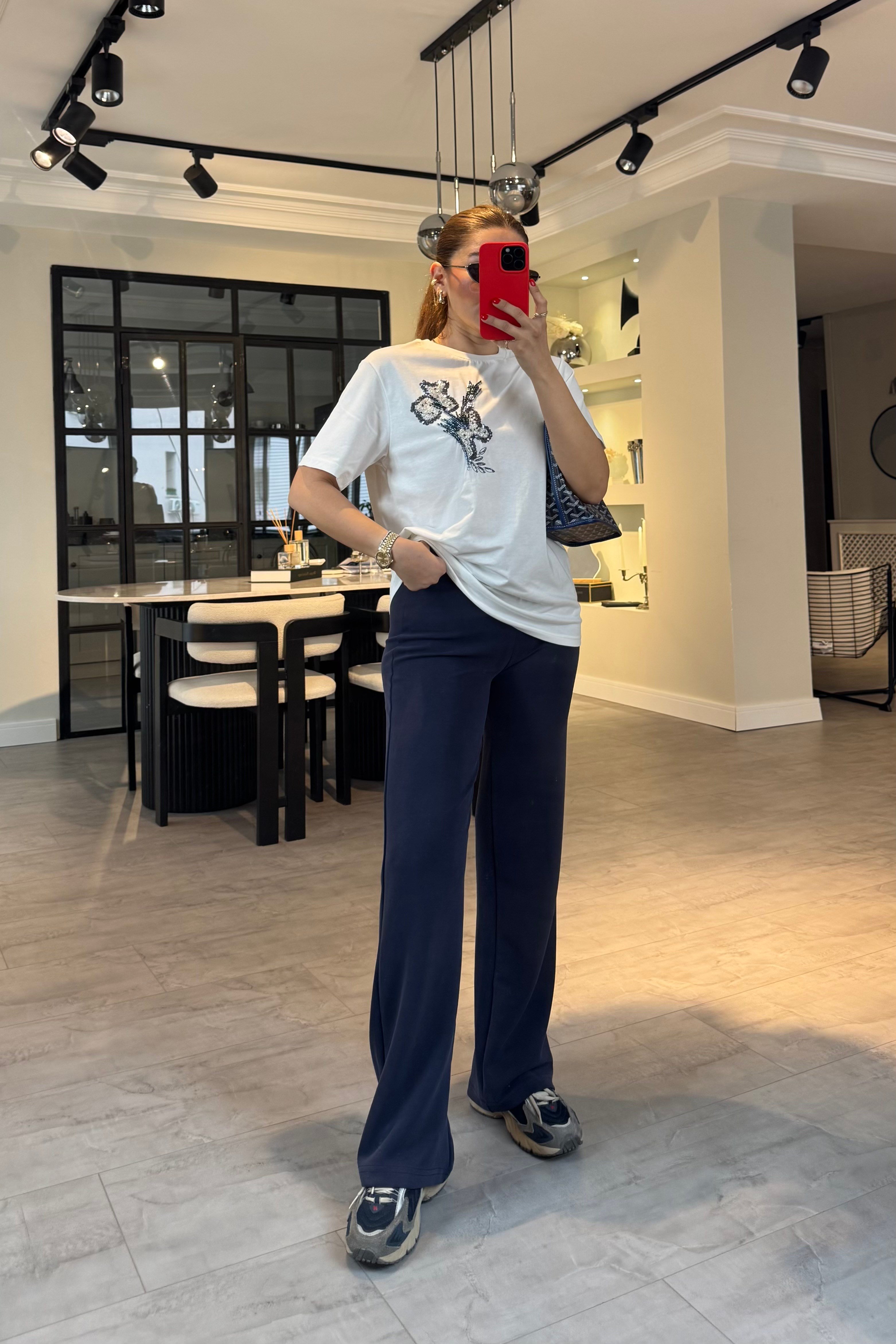 BELİ DÜZ OYSH PALAZZO PANTOLON