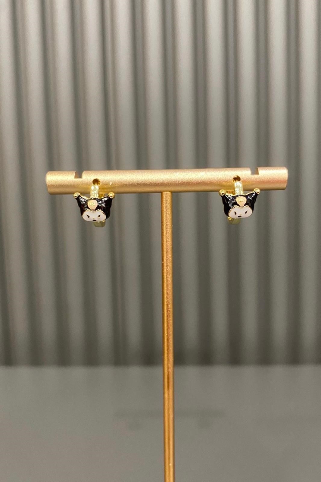 KUROMİ HALKA KÜPE 1 CM