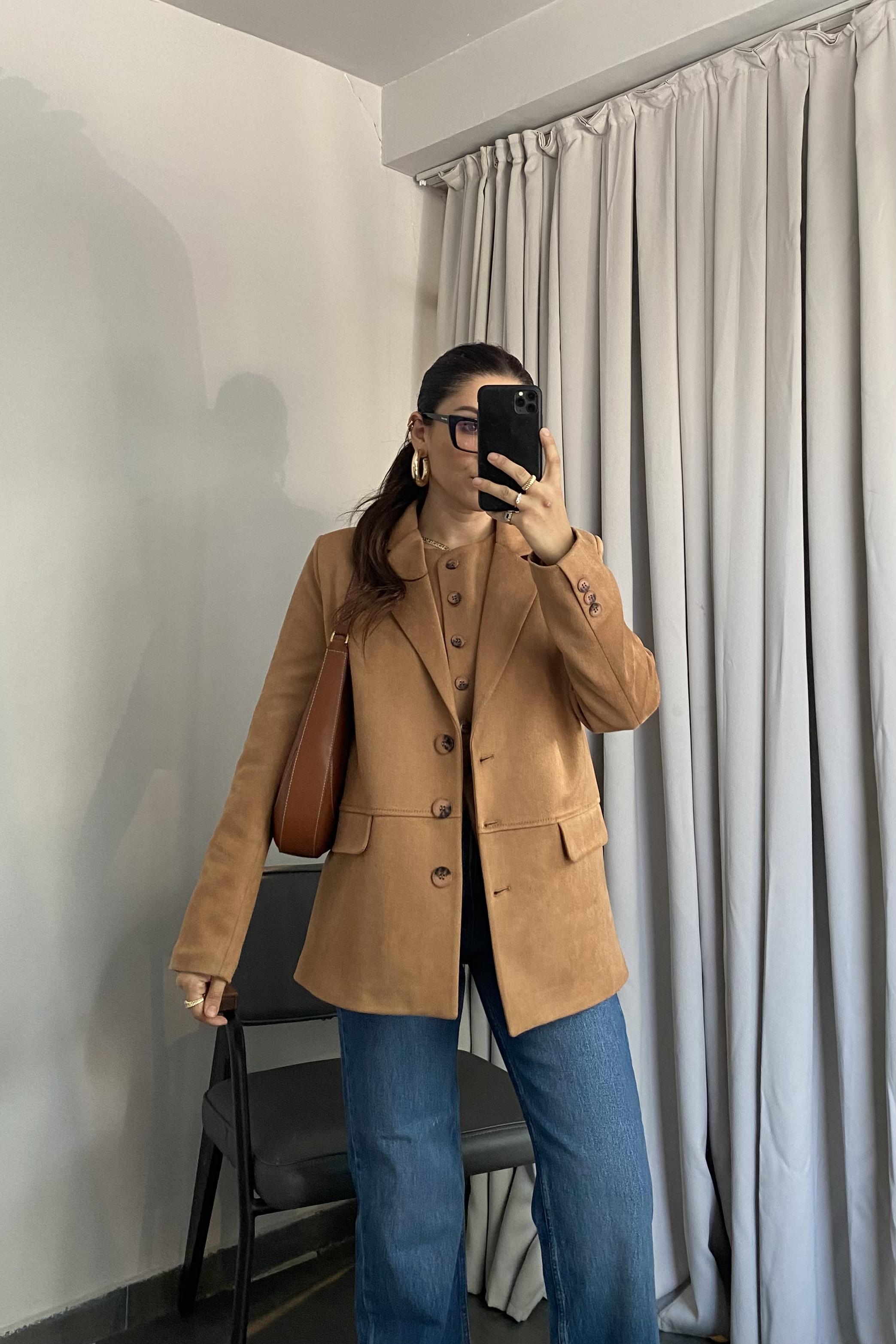 MASSİMO SÜET BLAZER CEKET