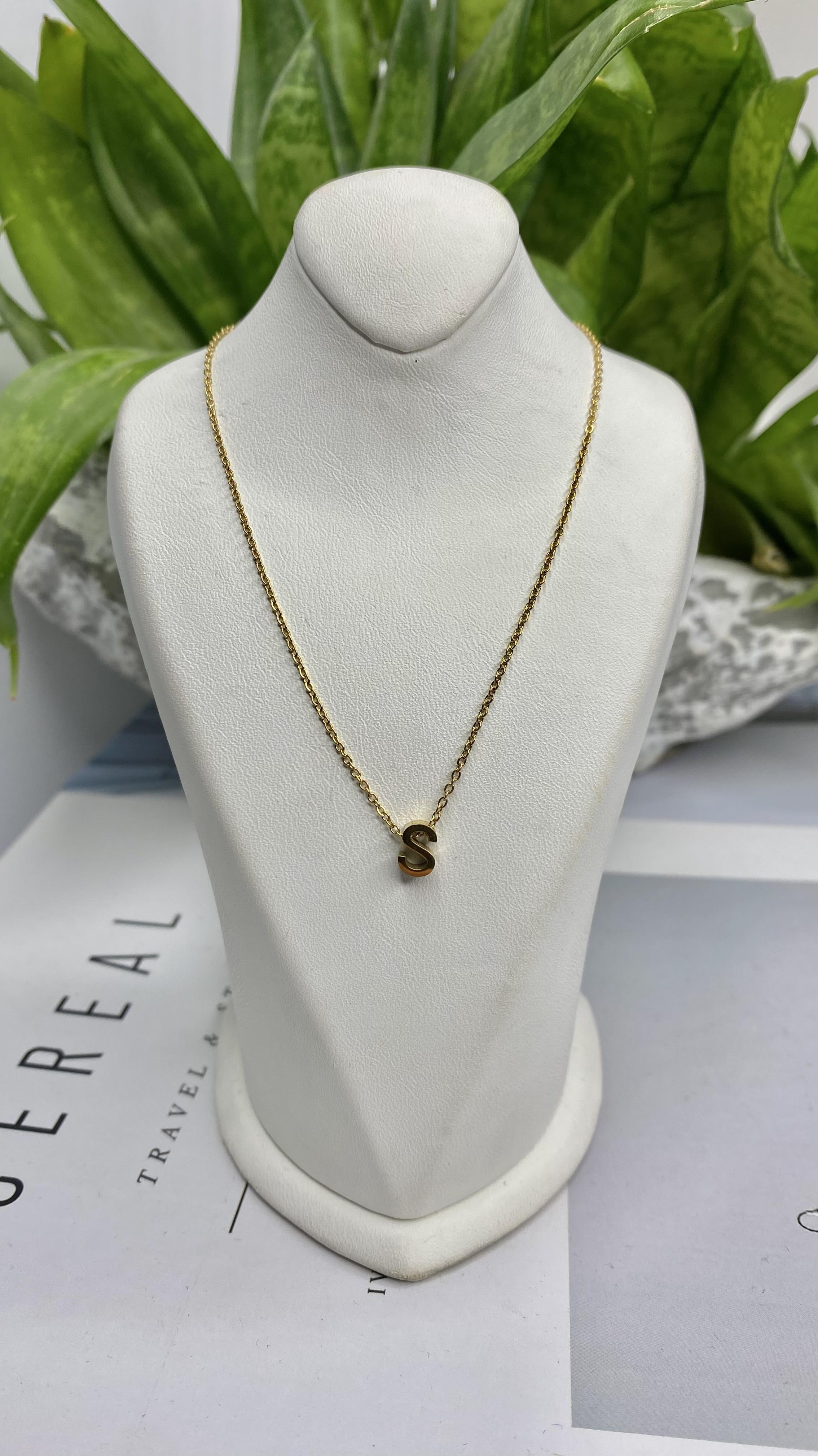 MİNİMAL HARF KOLYE S