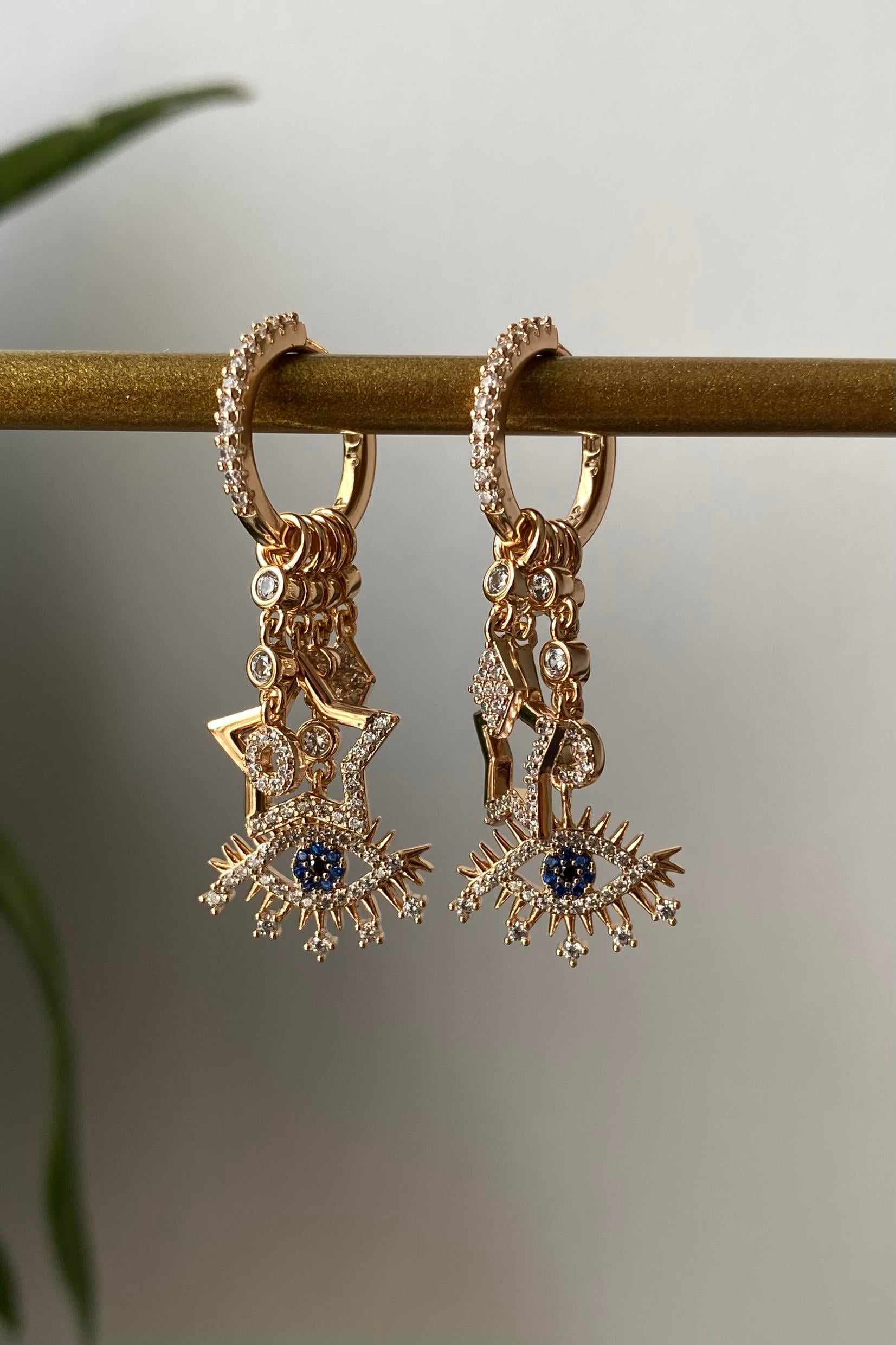 NAZAR GÖZLÜ ŞANS KÜPE