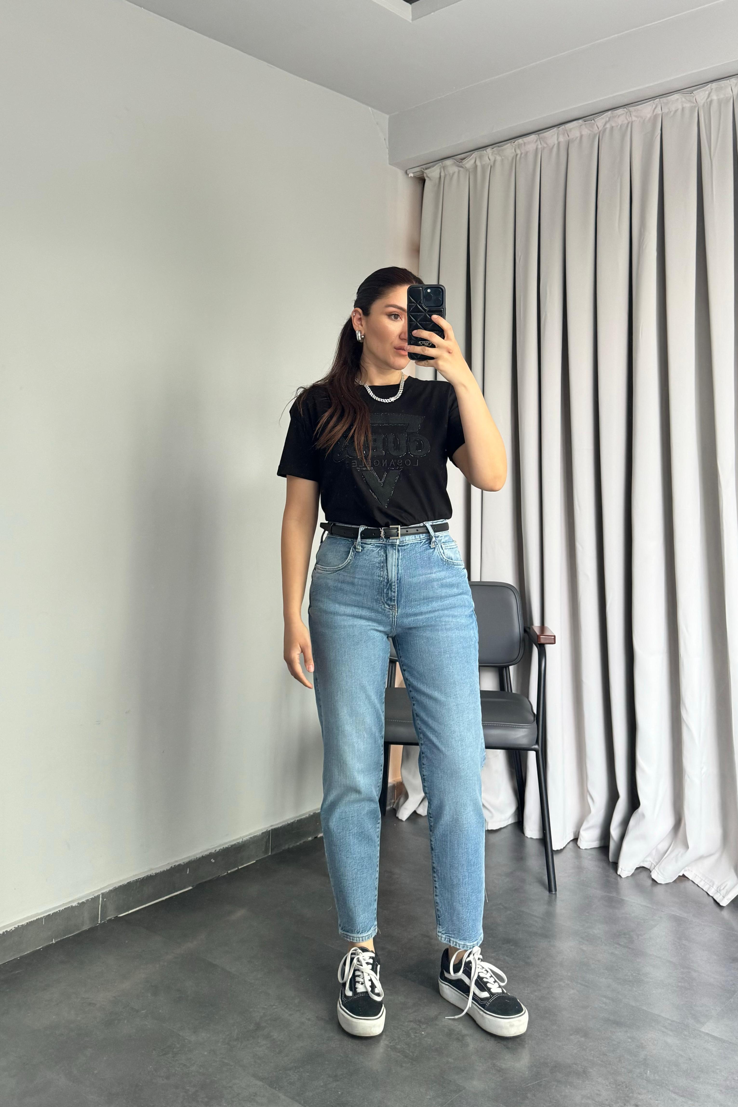 NEOHIT LİKRALI MOM FIT JEAN/8133